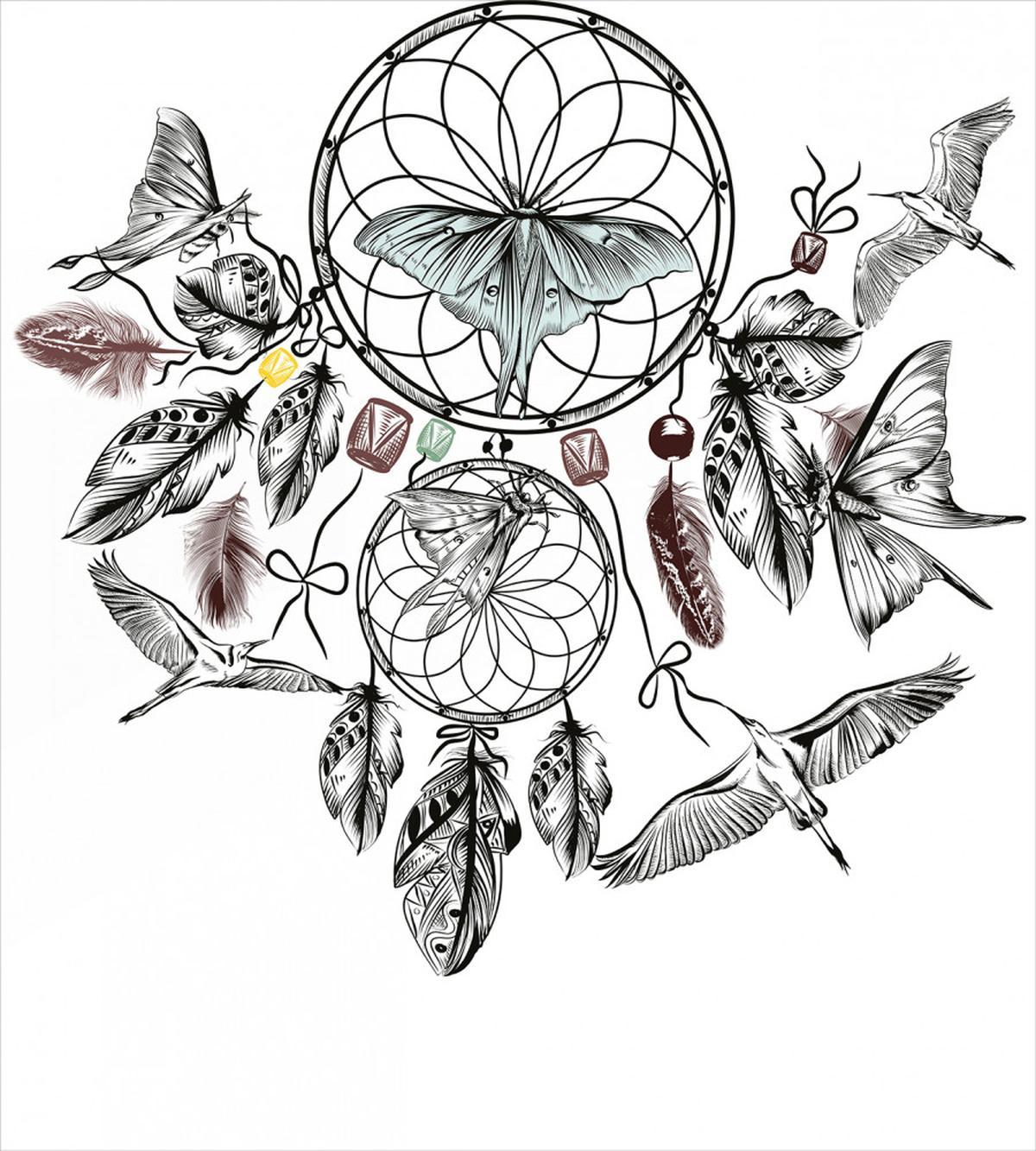Dreamcatcher Butterflies — Pattern