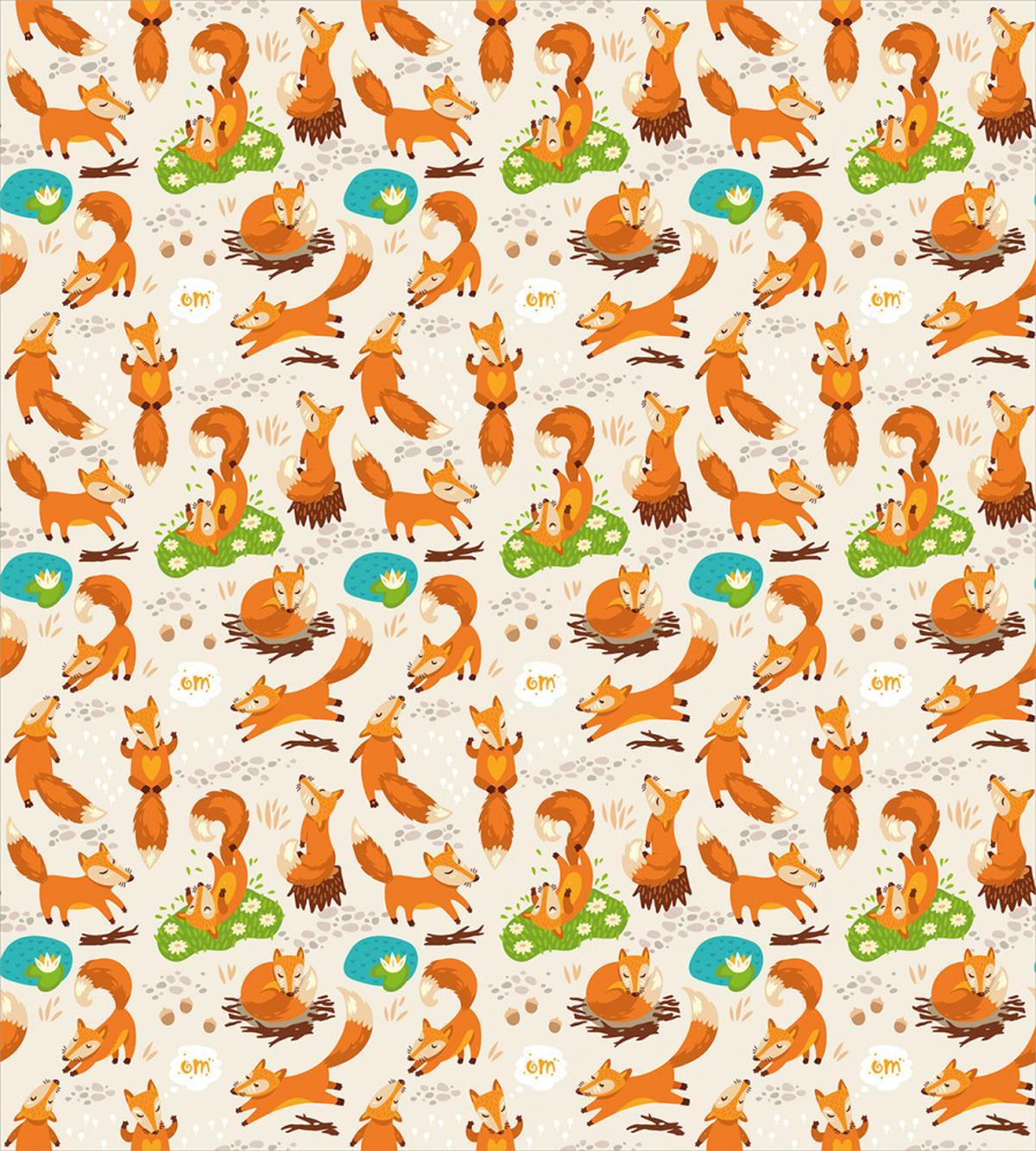 Stretching Fox East Asian — Pattern