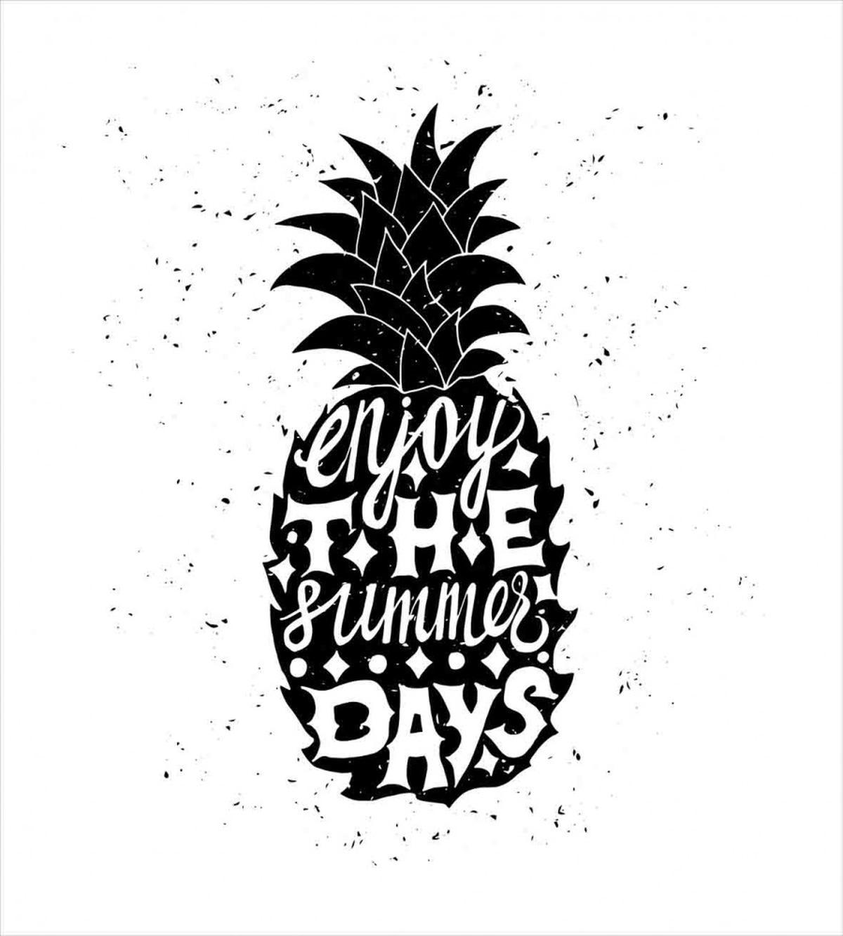 Pineapple Hawaii Fruit — Pattern