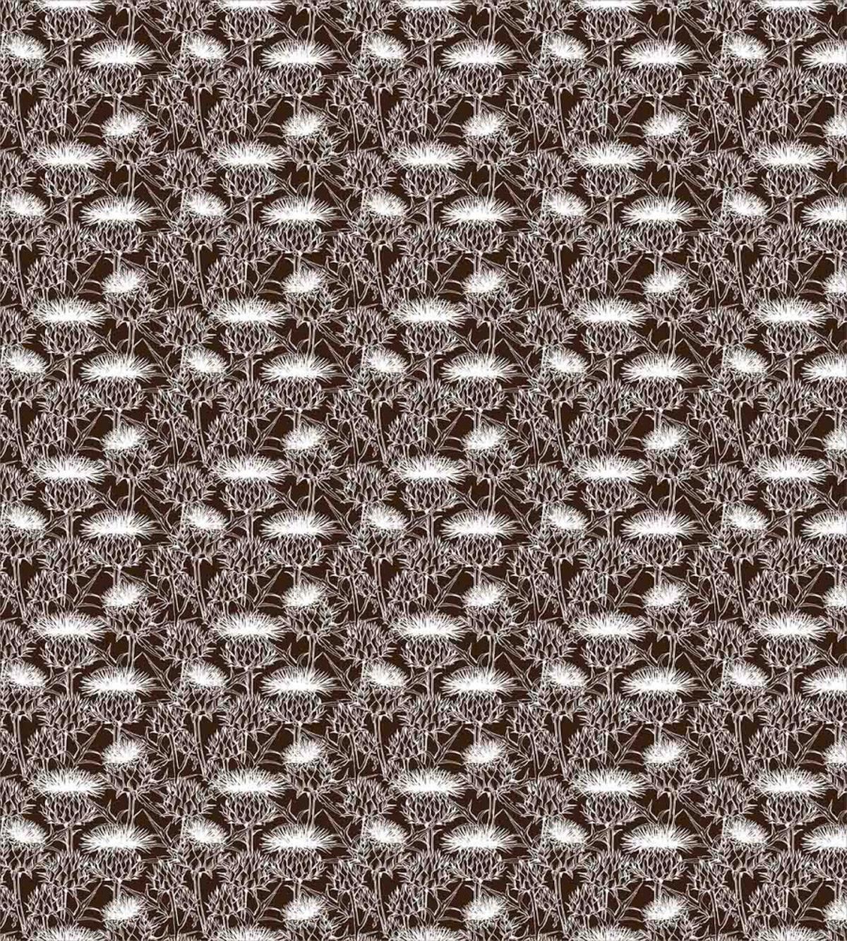 Silhouette Flowers — Pattern