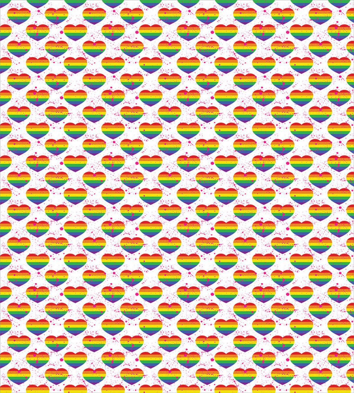 Heart Aquarelle Theme — Pattern