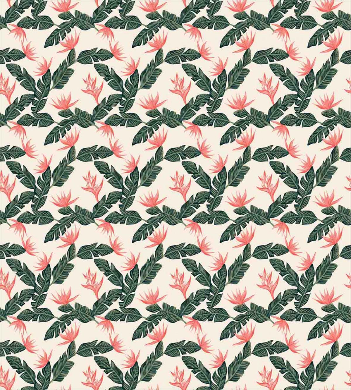 Exotic Flora and Leaves — Pattern