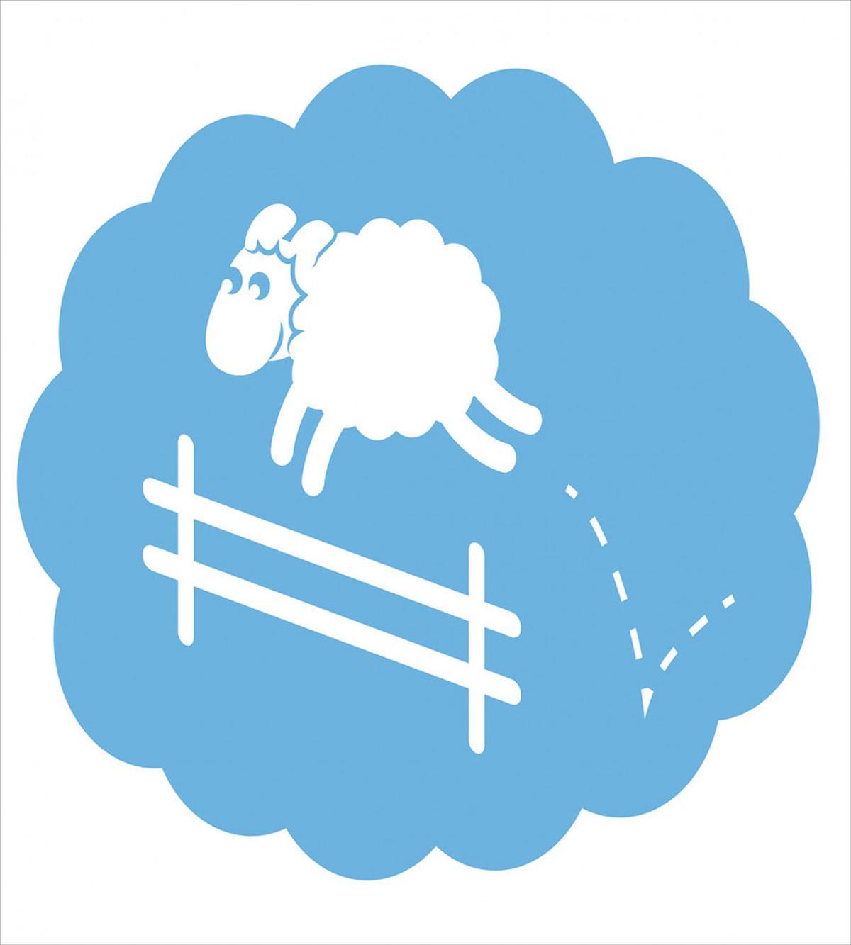 Counting Sheep Cloud Jumping — Pattern