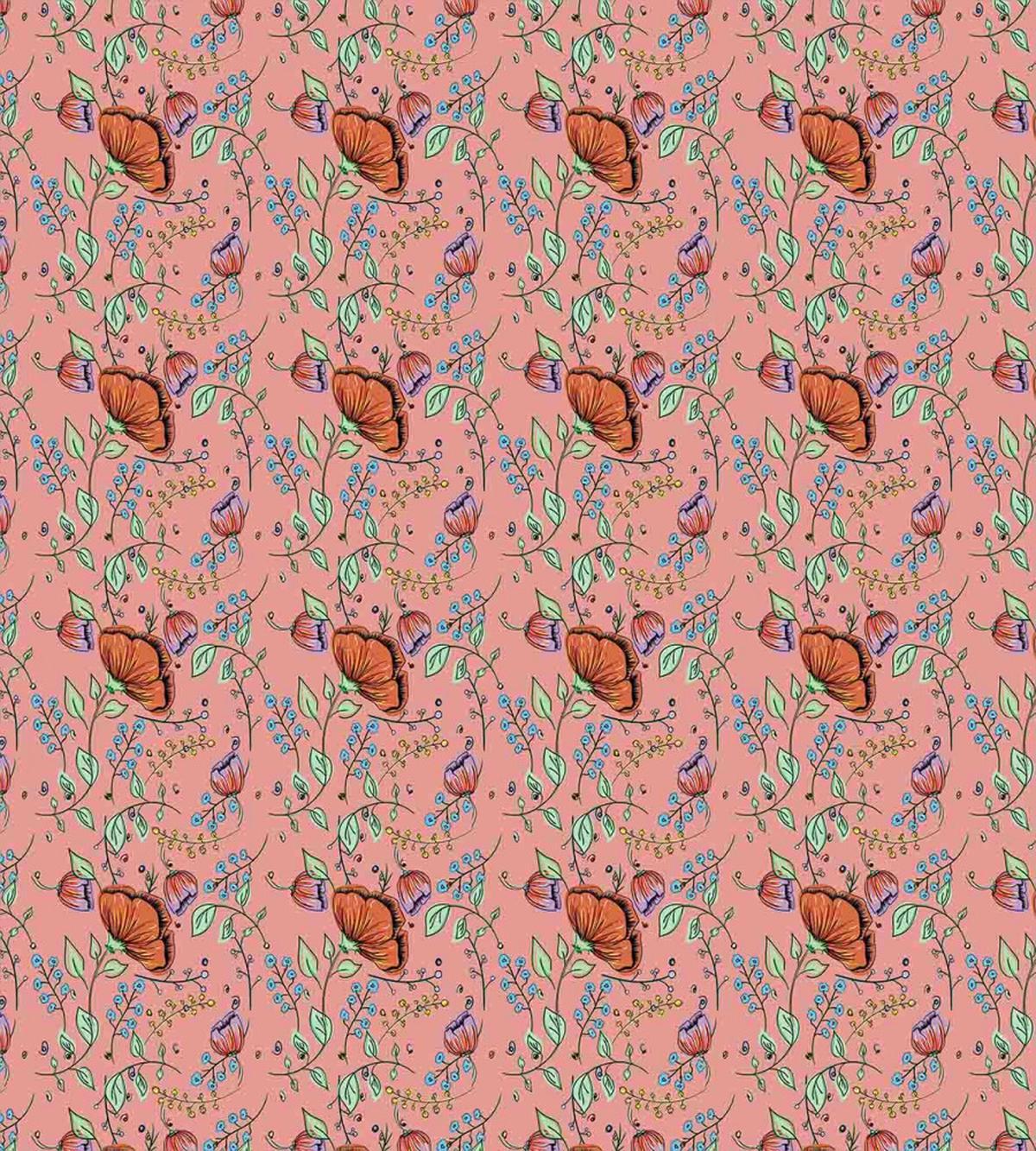 Pastel Magnolia Bouquet — Pattern