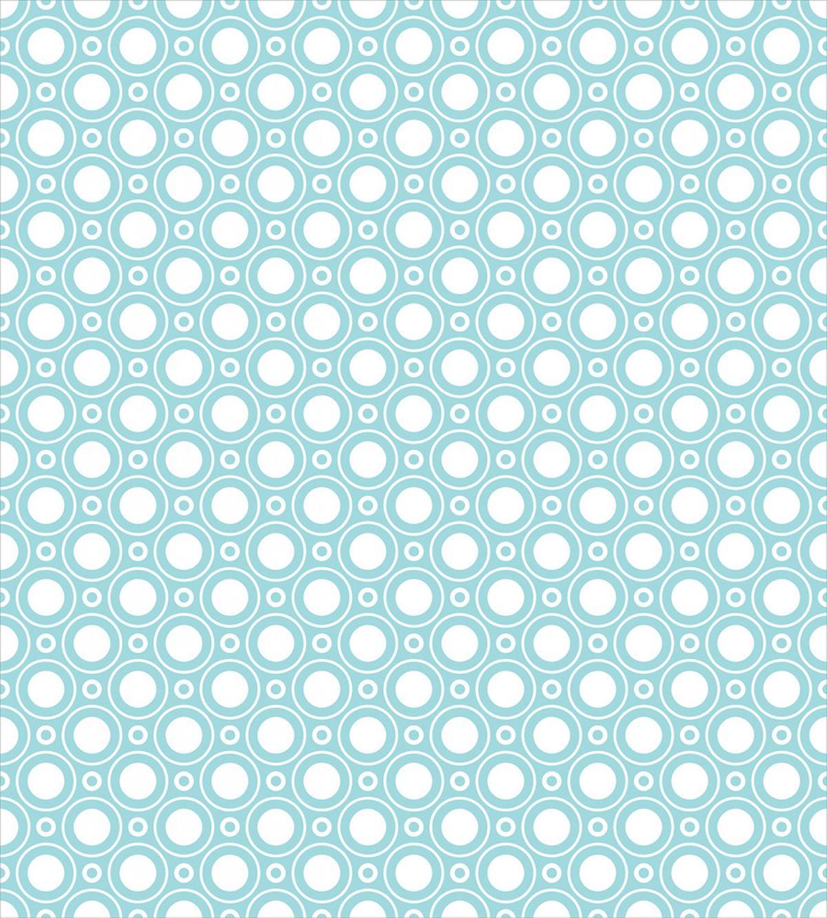 Detailed Circular Flowers — Pattern