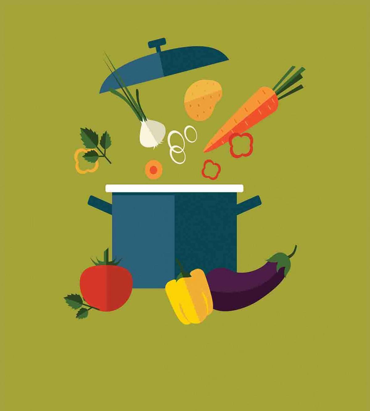 Vegetarian Soup — Pattern