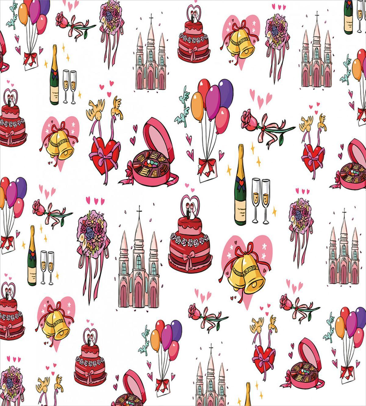 Wedding Composition Art — Pattern
