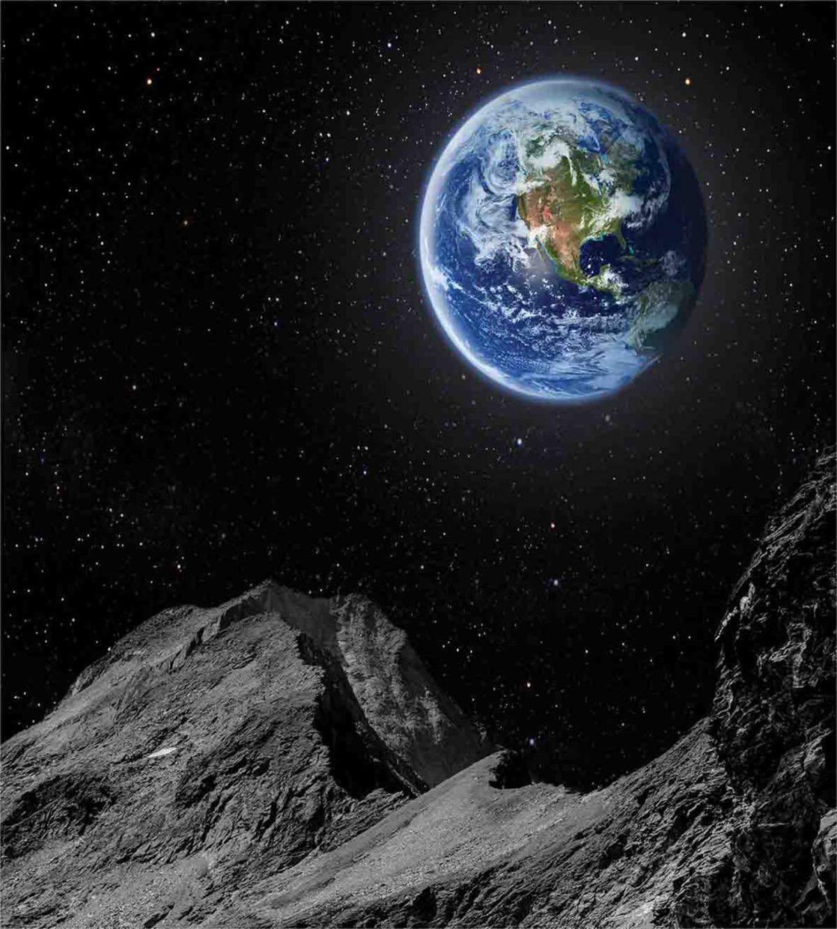 Moon Mars Planet Earth — Pattern