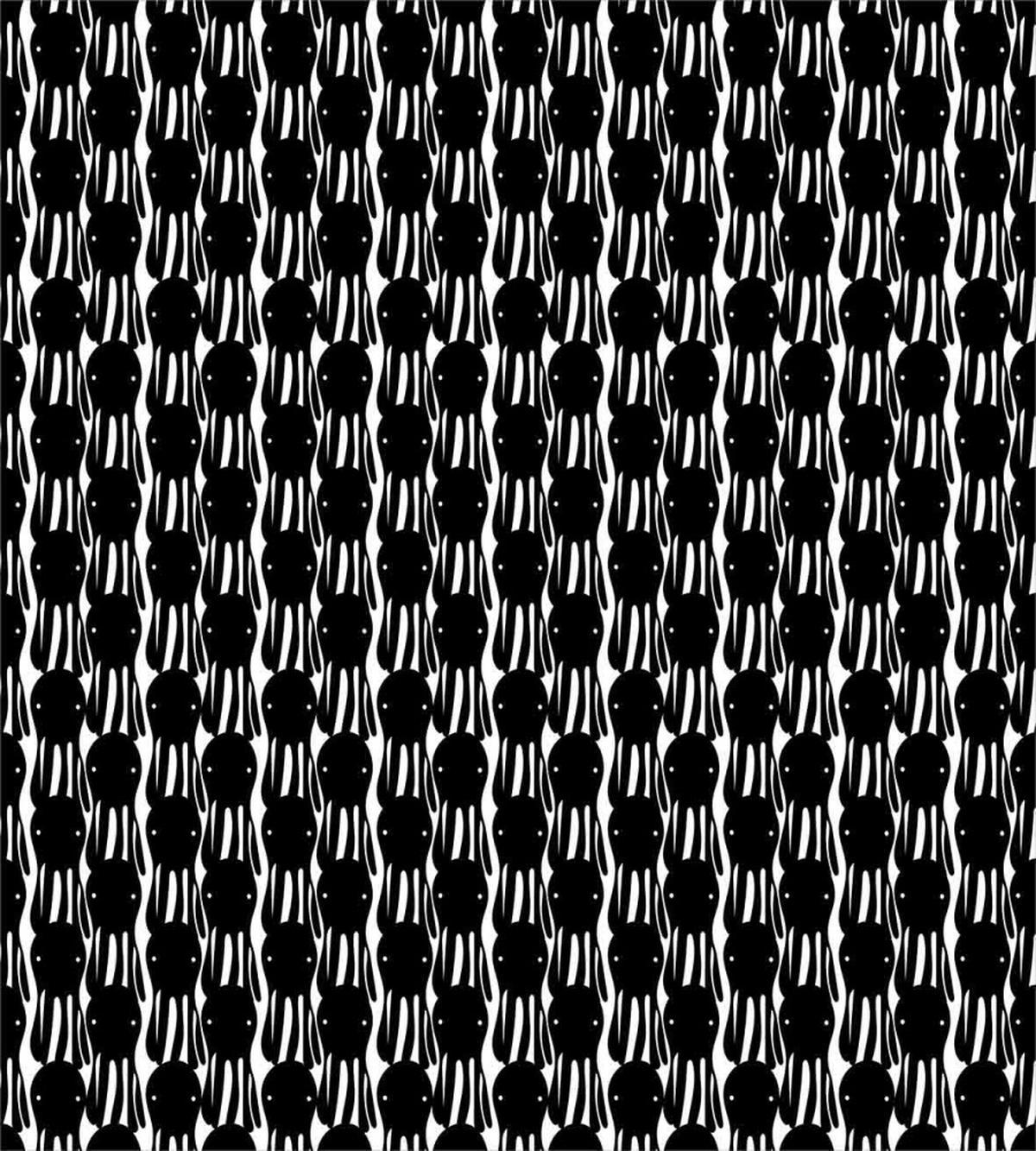 Abstract Monsters Retro — Pattern