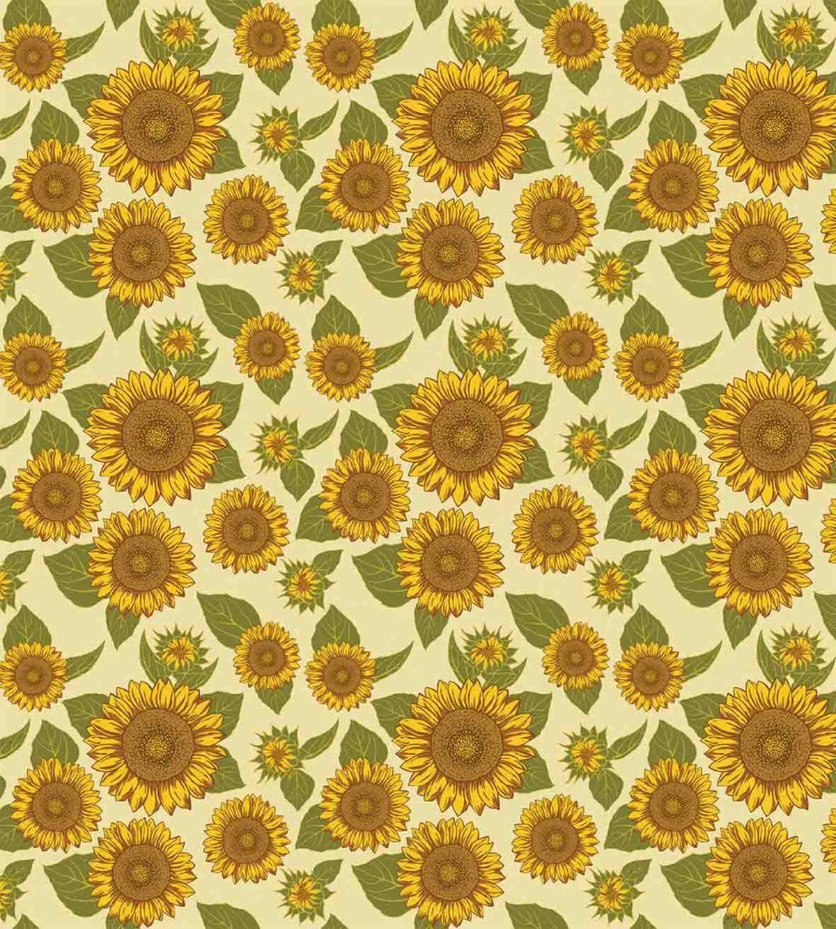 Funky Style Sunflower — Pattern