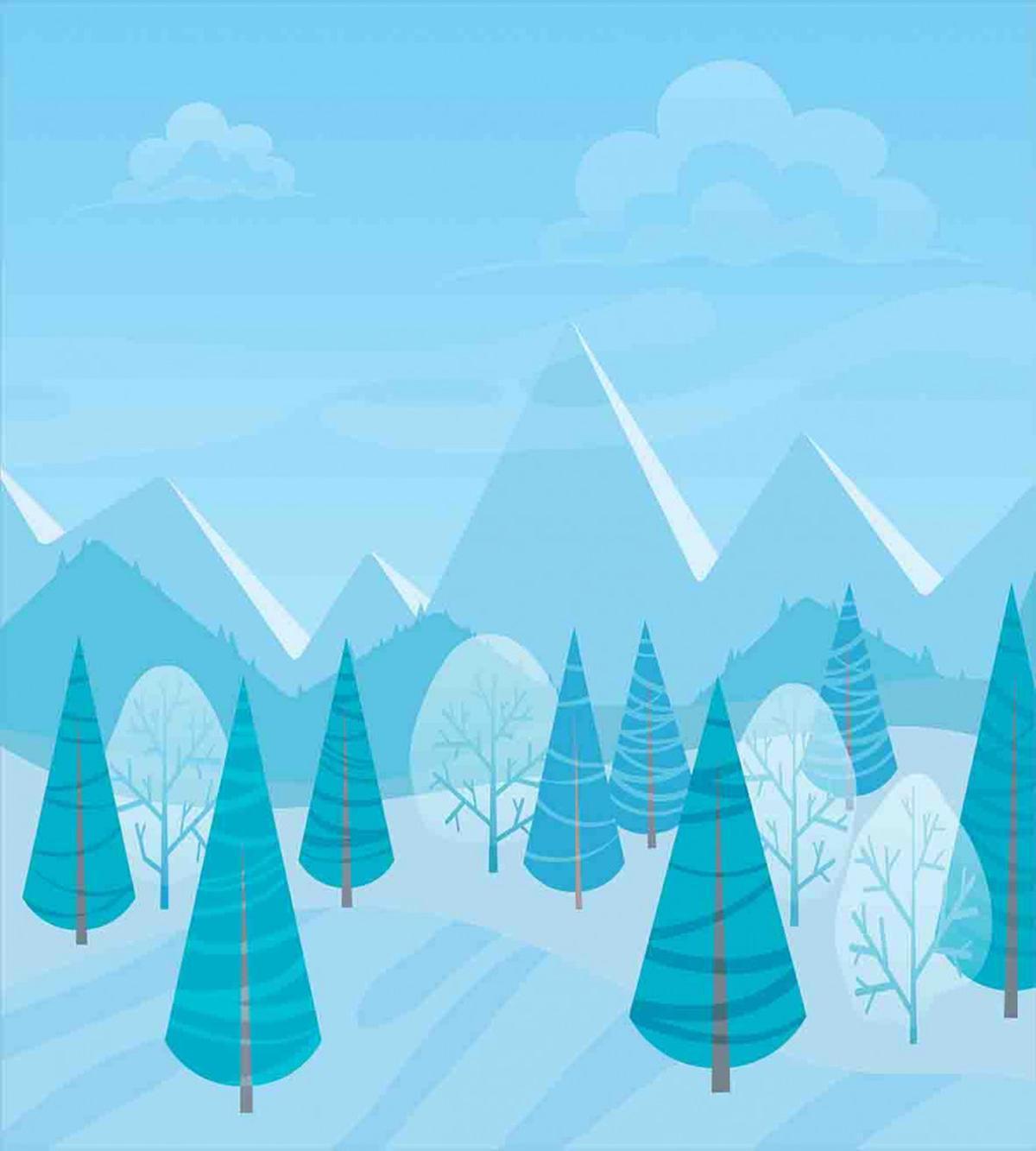 Christmas Pines Alps — Pattern