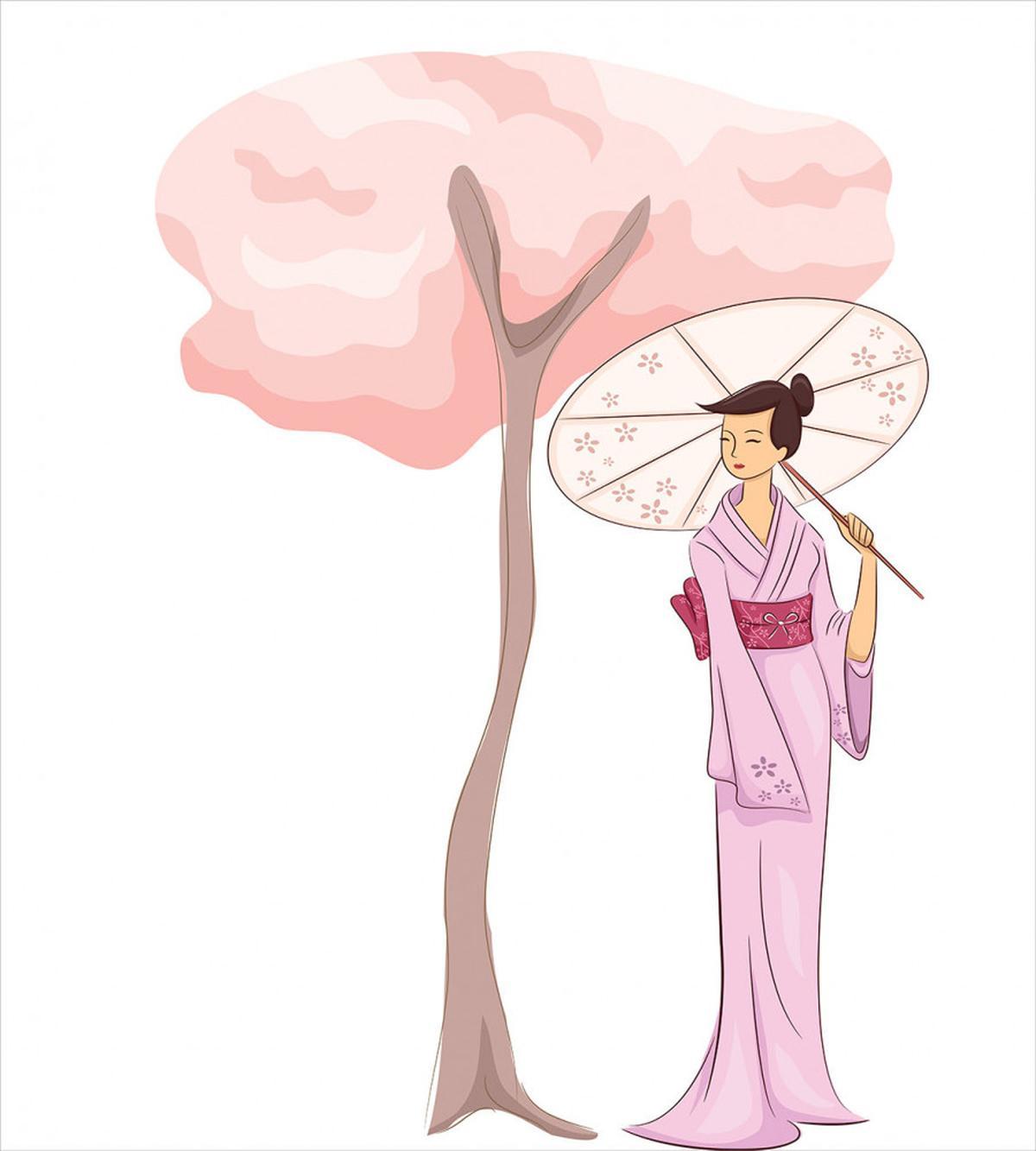 Woman Blossom Tree — Pattern