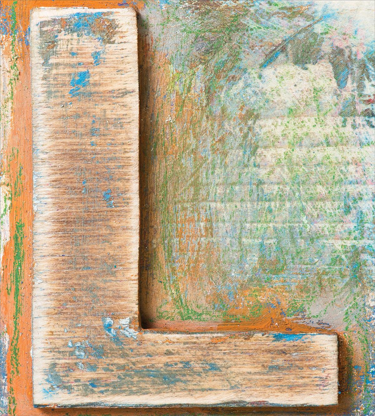 Timeworn Typography L — Pattern