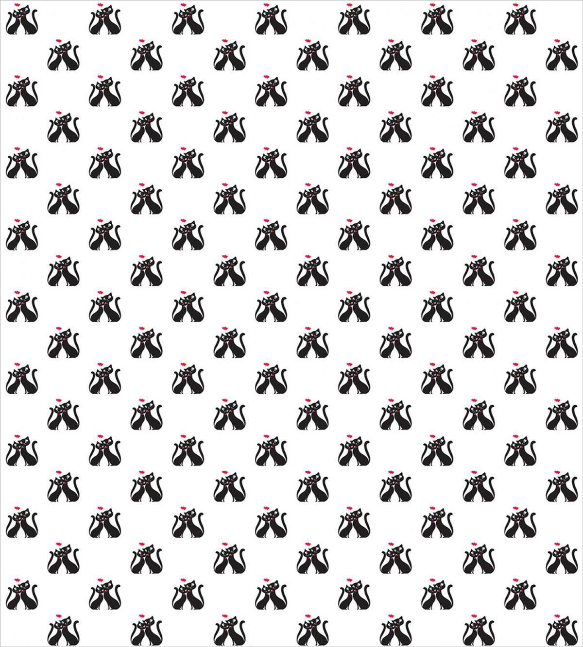 Kittens in Love Hearts — Pattern