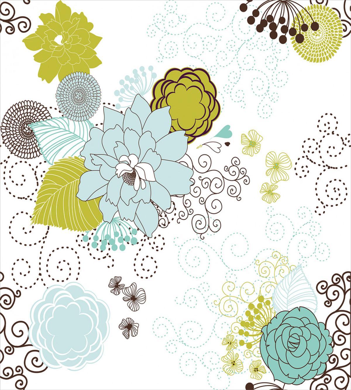 Pastel Romantic Ornament — Pattern