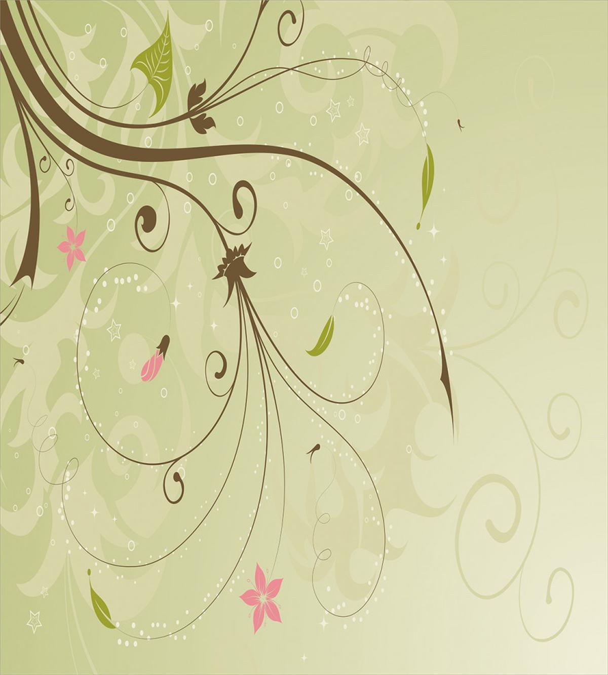 Swirls Lines Petal — Pattern