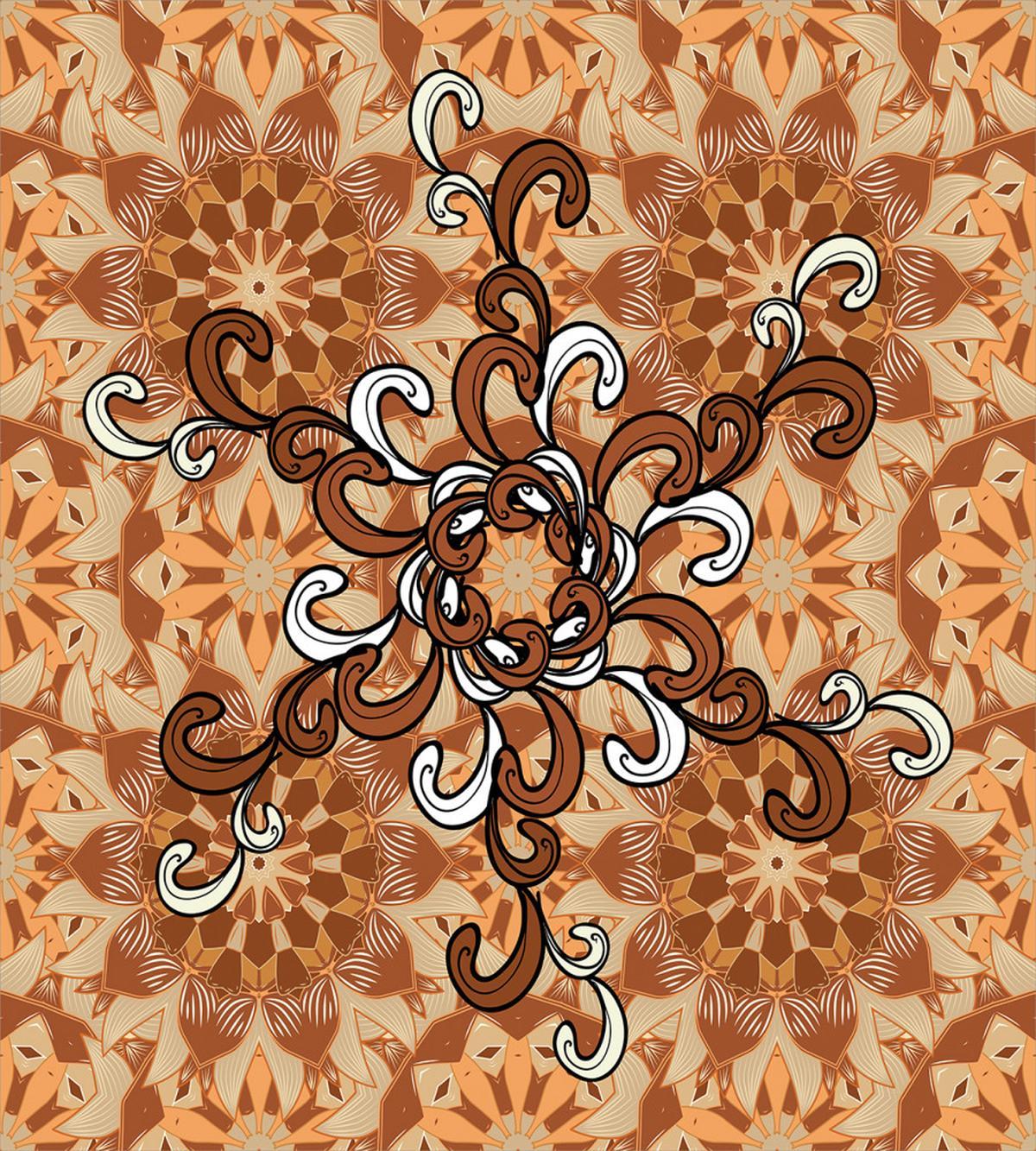 Curly Petals Vintage — Pattern