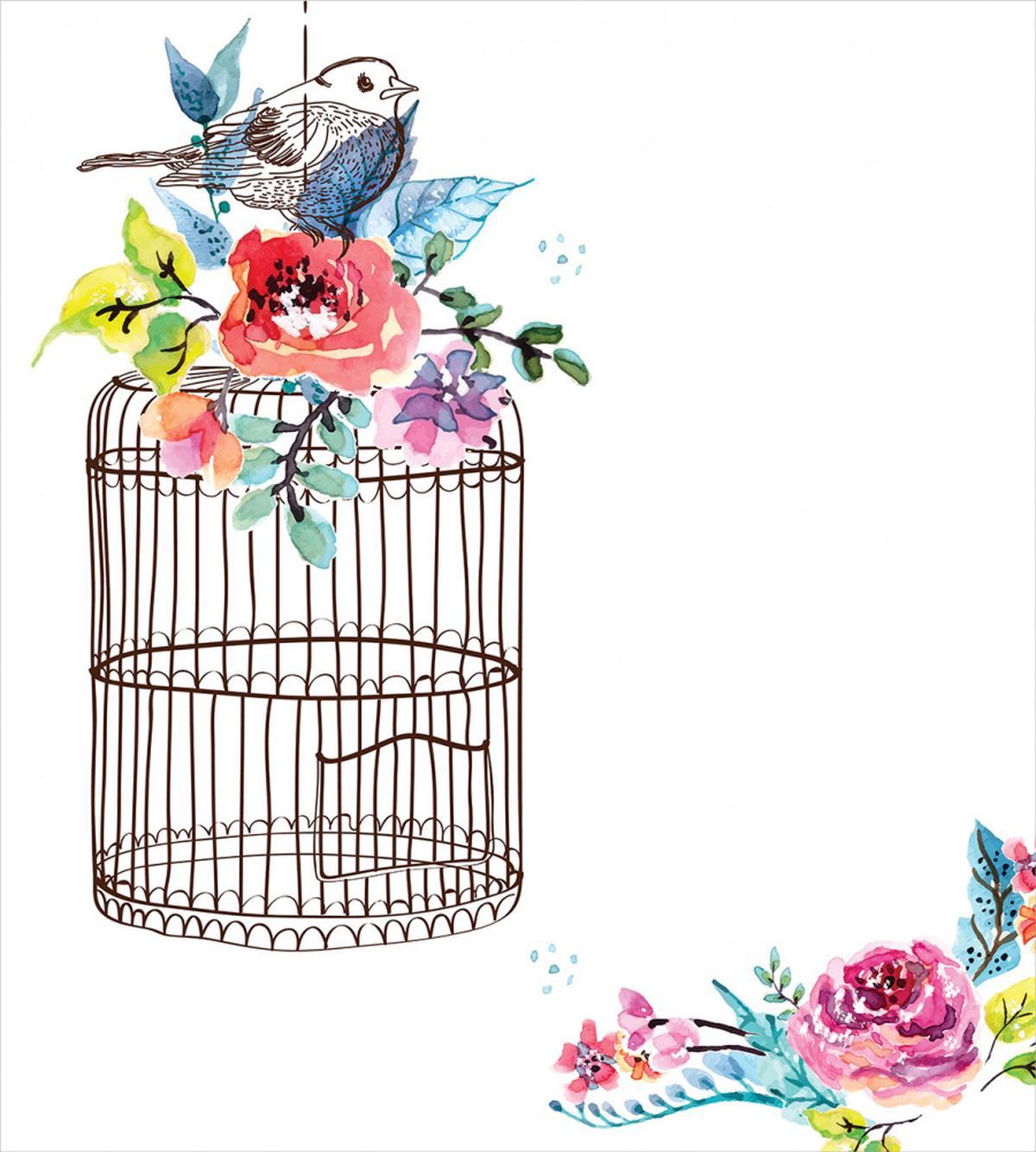 Sketch Bird Cage — Pattern