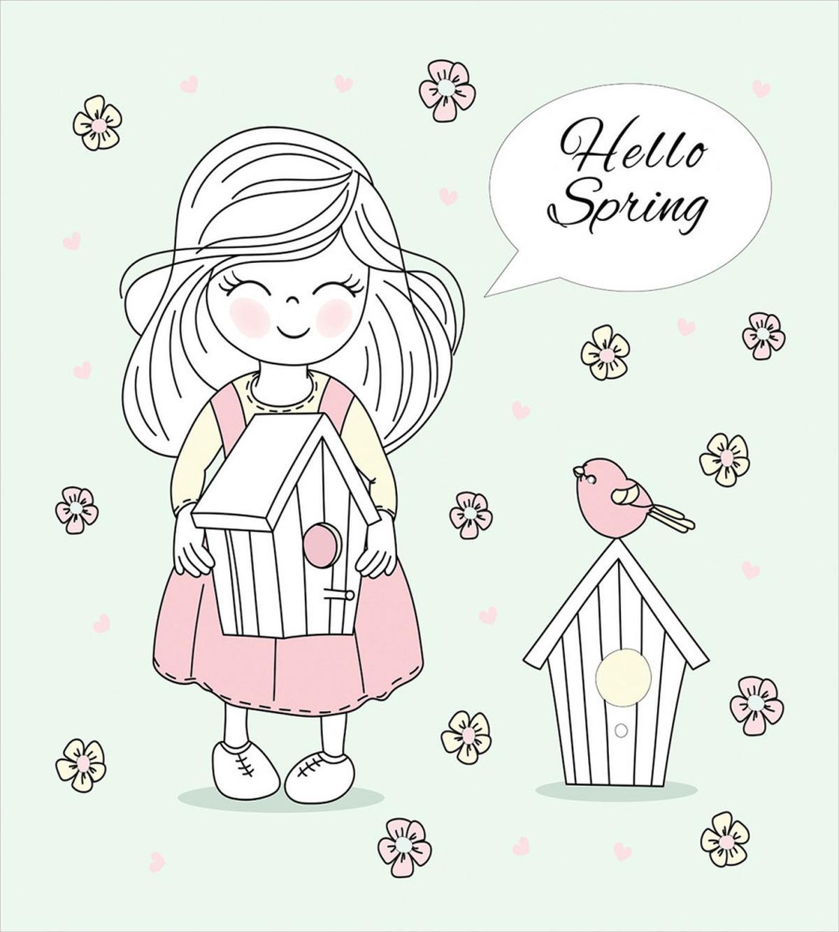 Spring Welcoming — Pattern