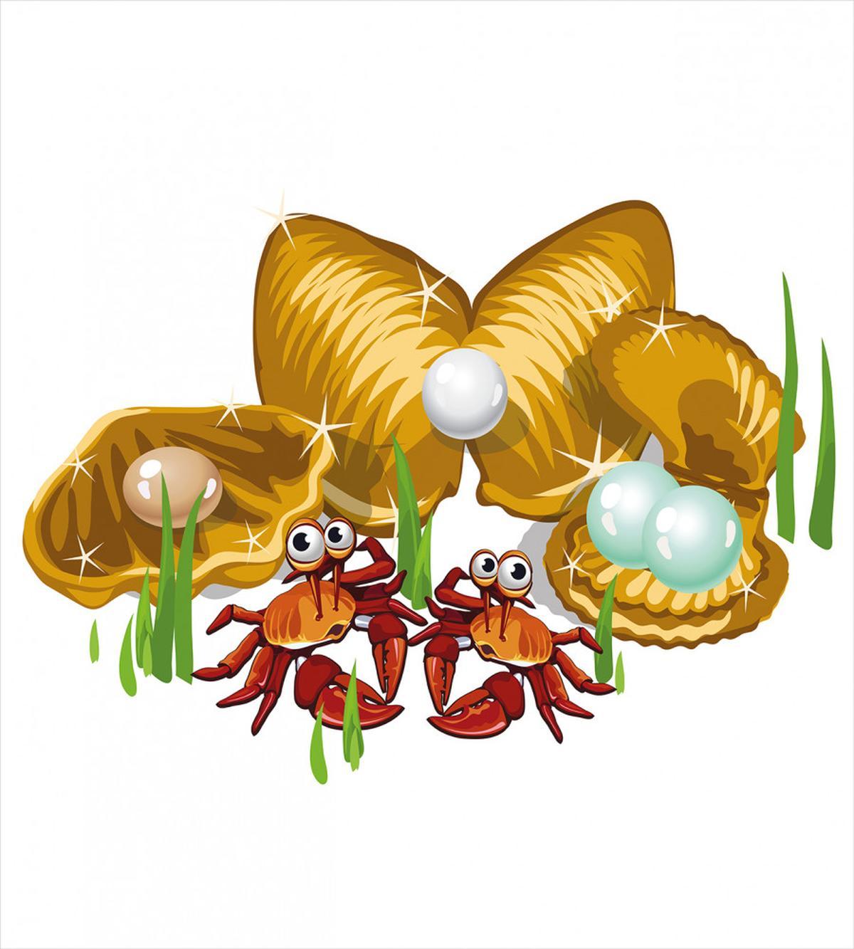 Illustration of Crabs — Pattern