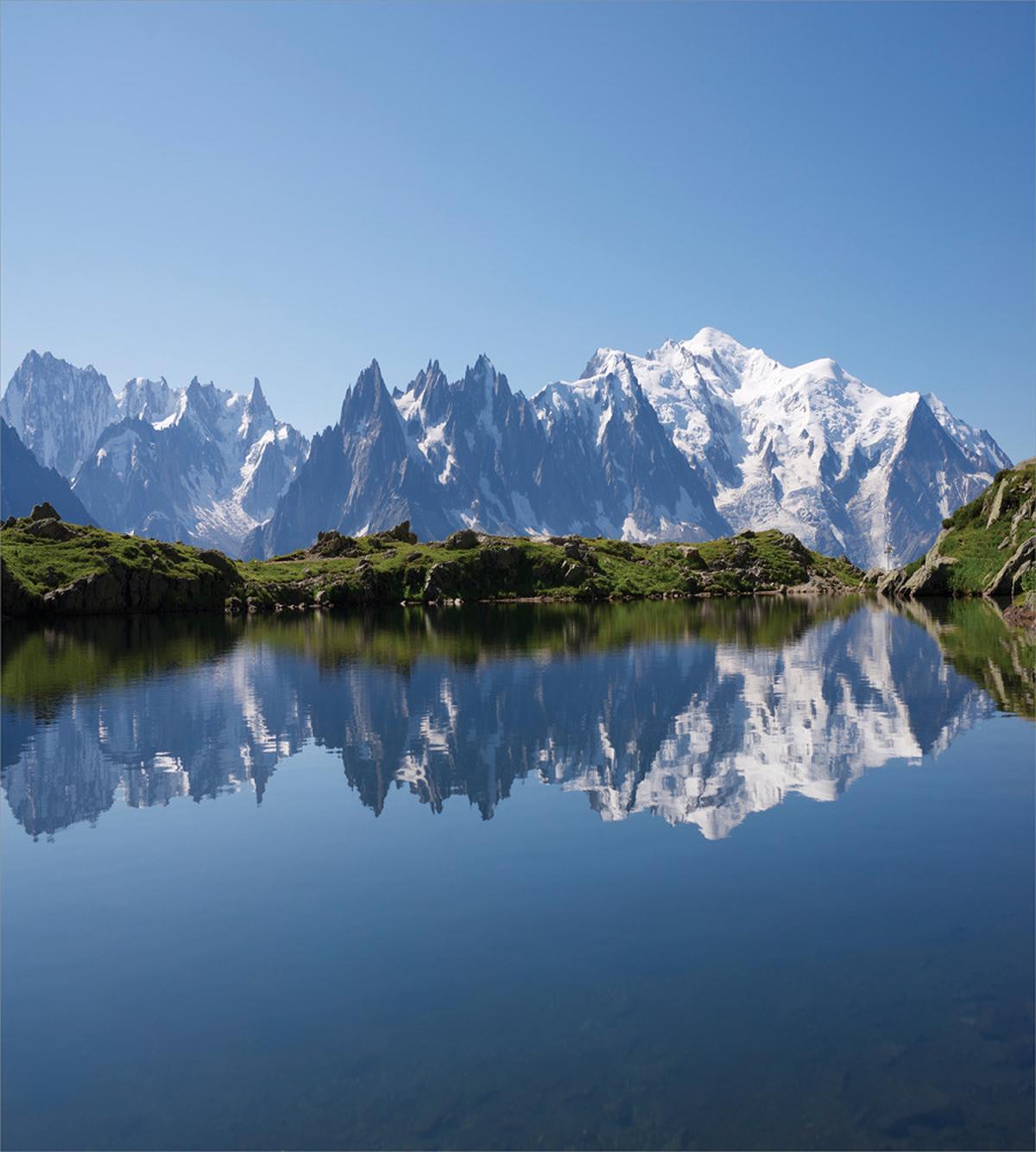 Mont Blanc Alps France — Pattern