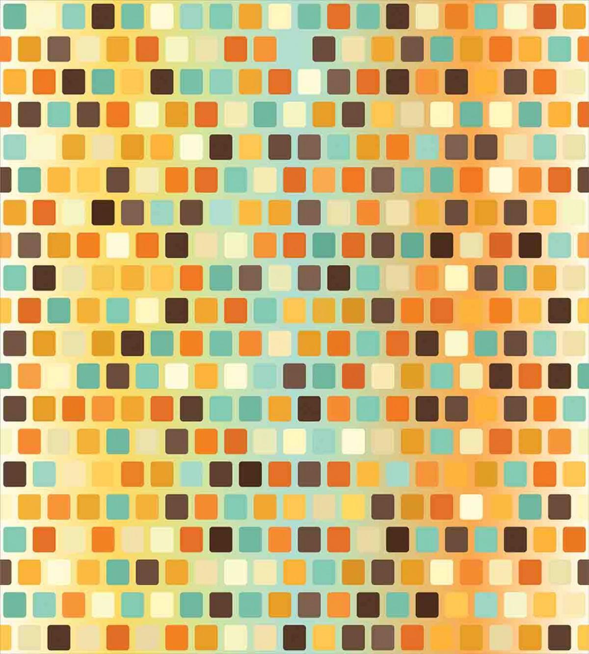 Checkered Square Wall — Pattern