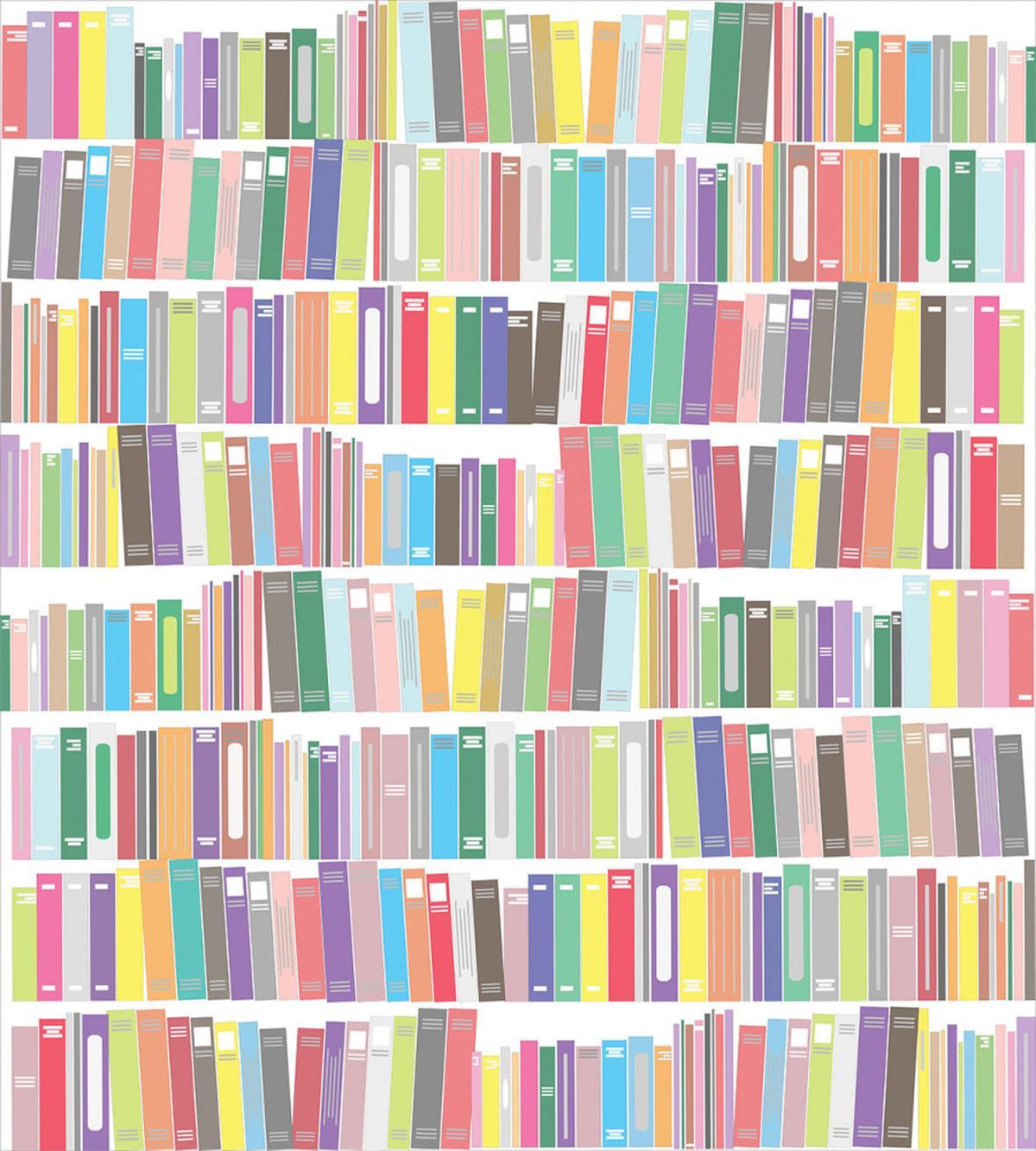 Colorful Cartoon Library — Pattern