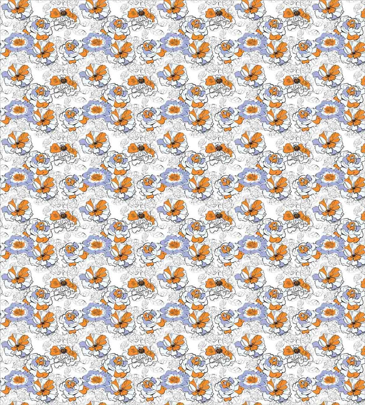 Flourishing Spring Flowers — Pattern