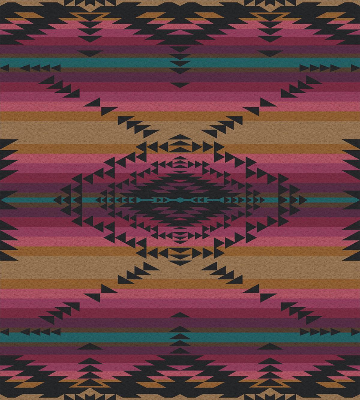 Colorful Stripes Triangles — Pattern