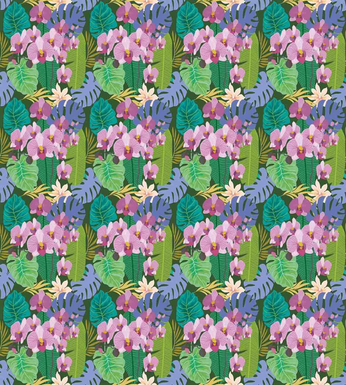 Colorful Aloha Island Motif — Pattern