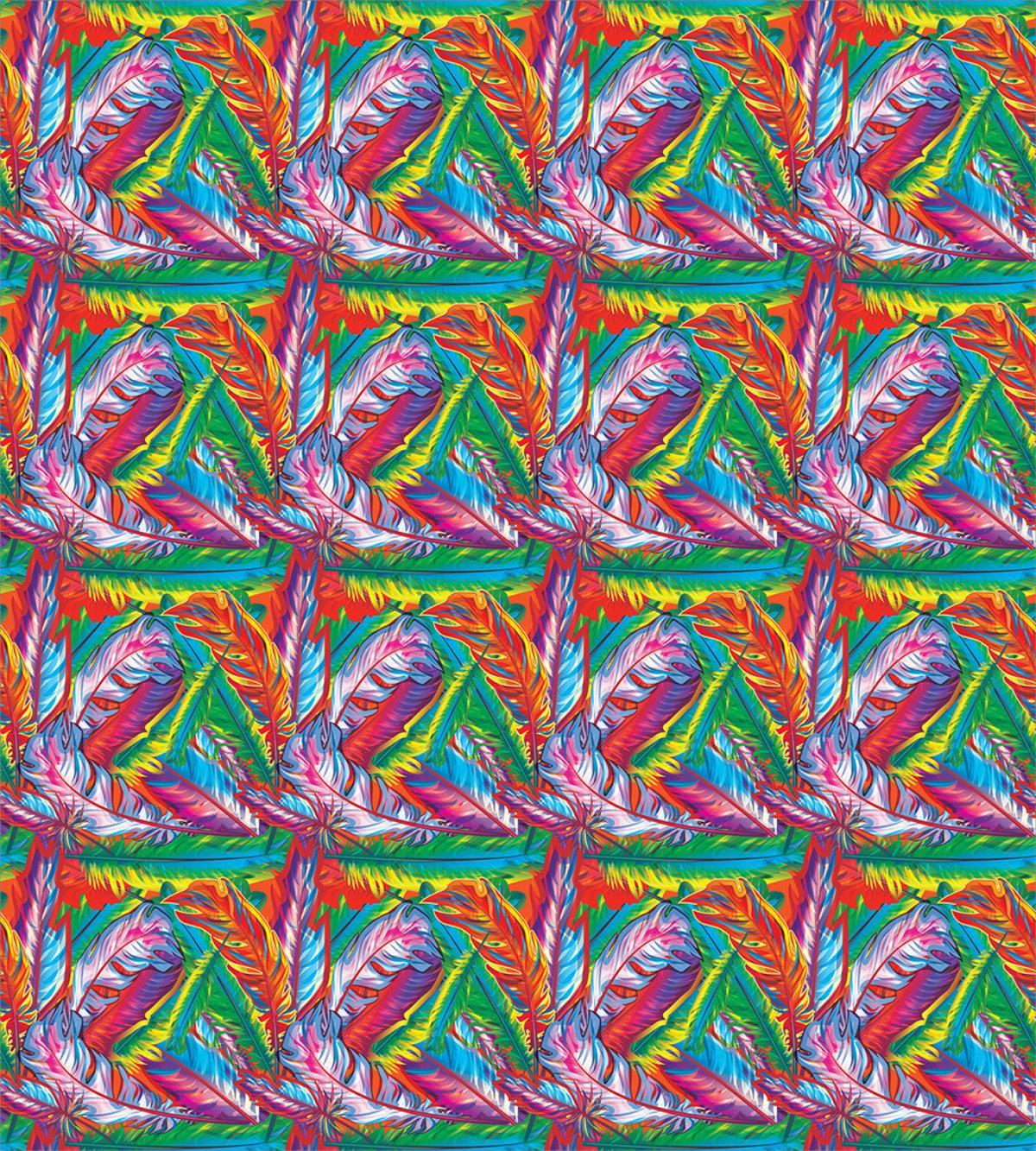 Vibrant Exotic Fauna — Pattern
