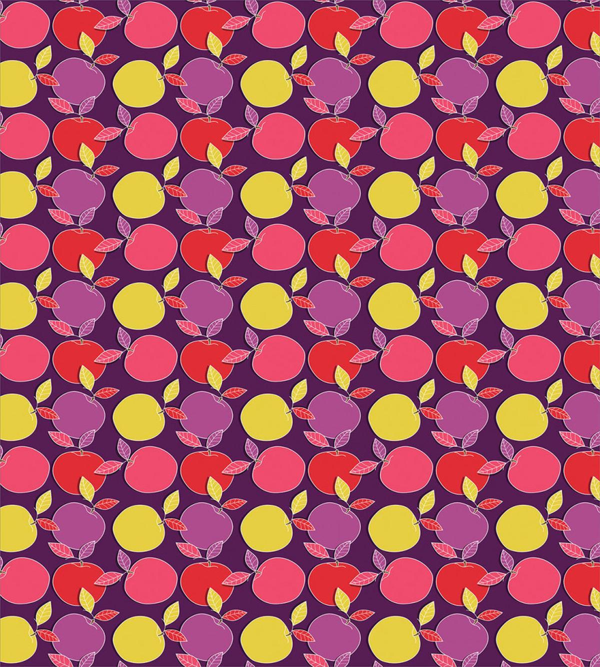 Colorful Fresh Cartoon Fruit — Pattern