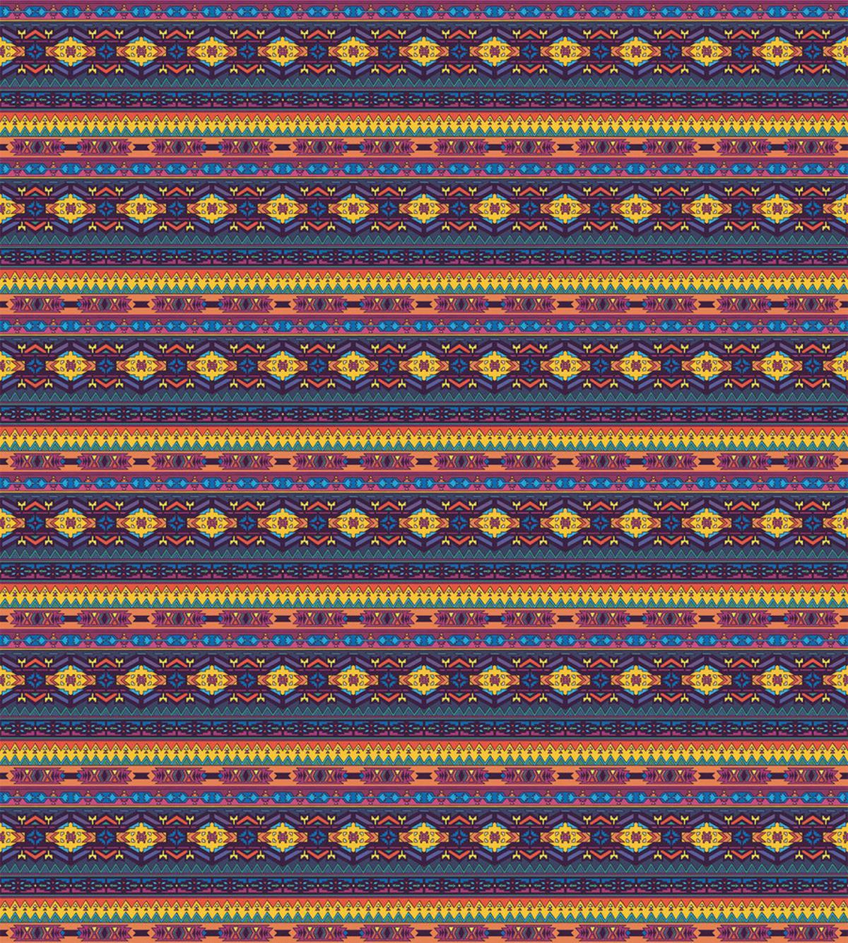 Colorful Folkloric Pattern — Pattern