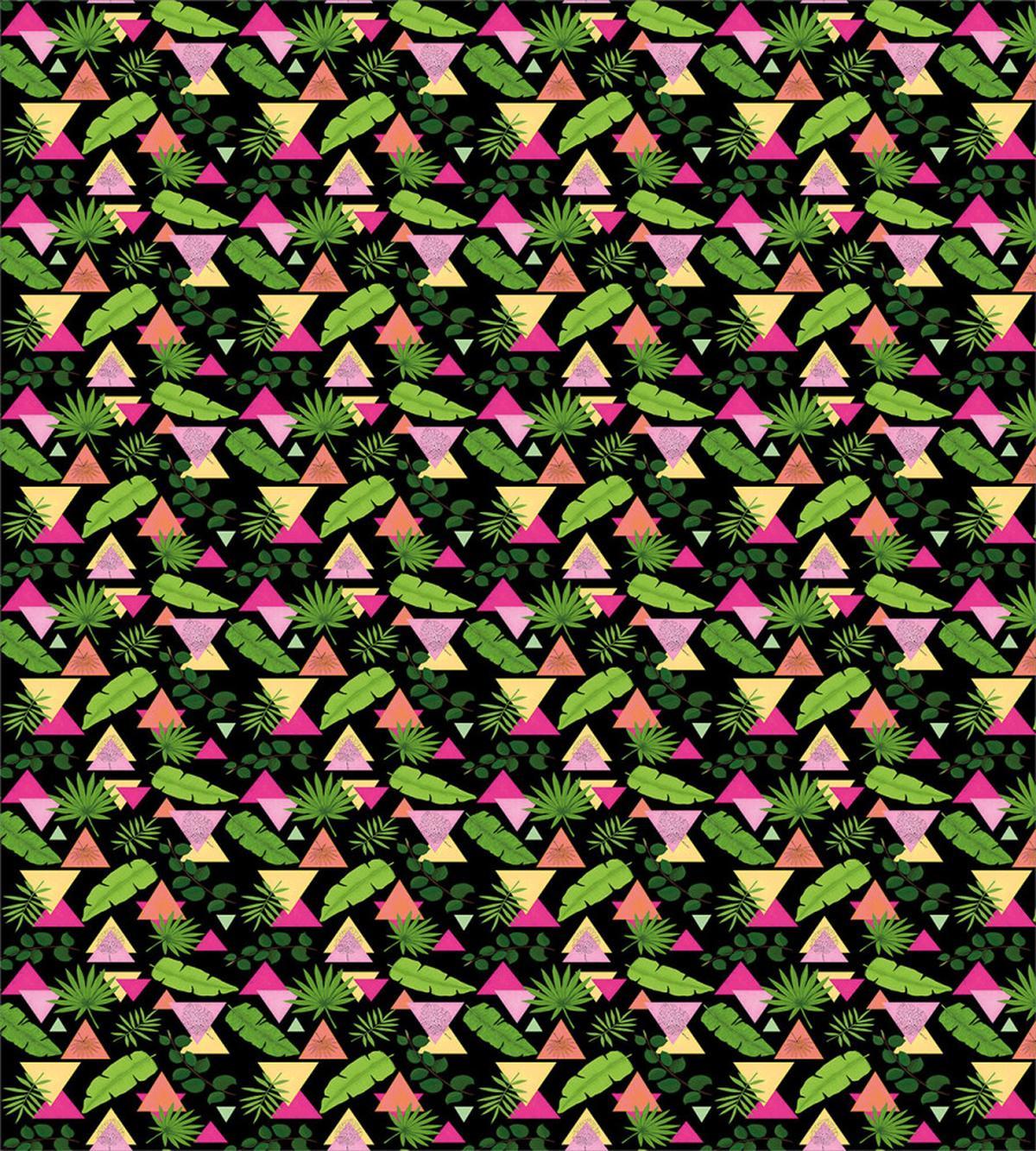 Exotic Leaves Triangles — Pattern