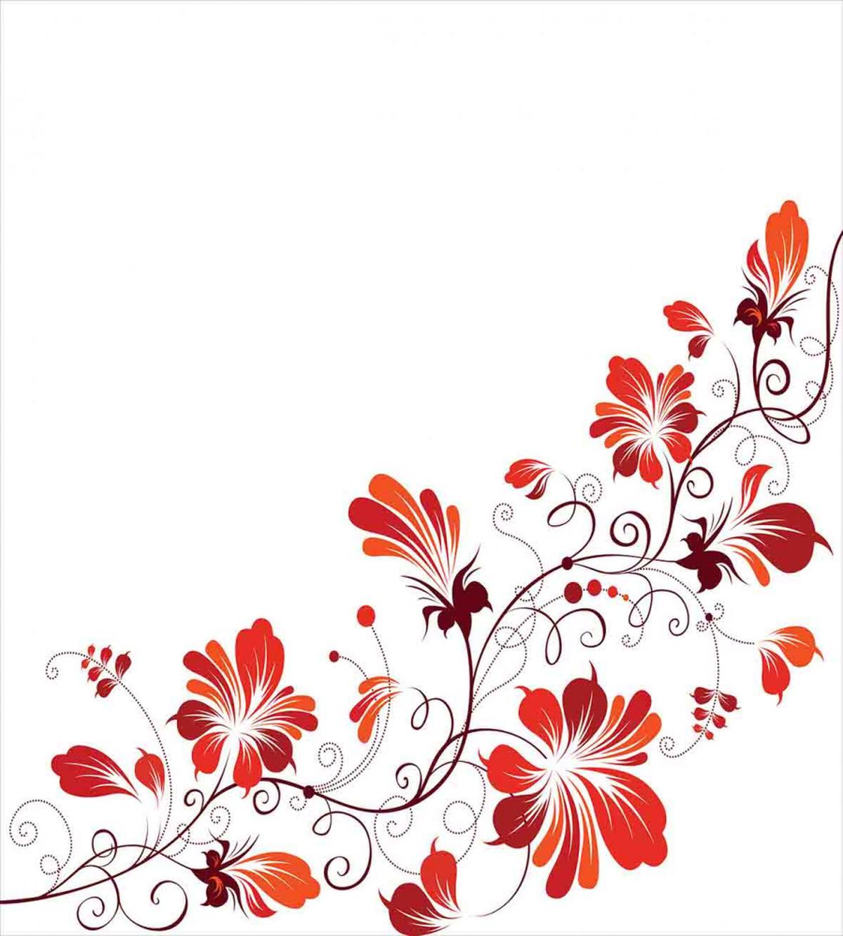 Floral Petal Ornaments — Pattern