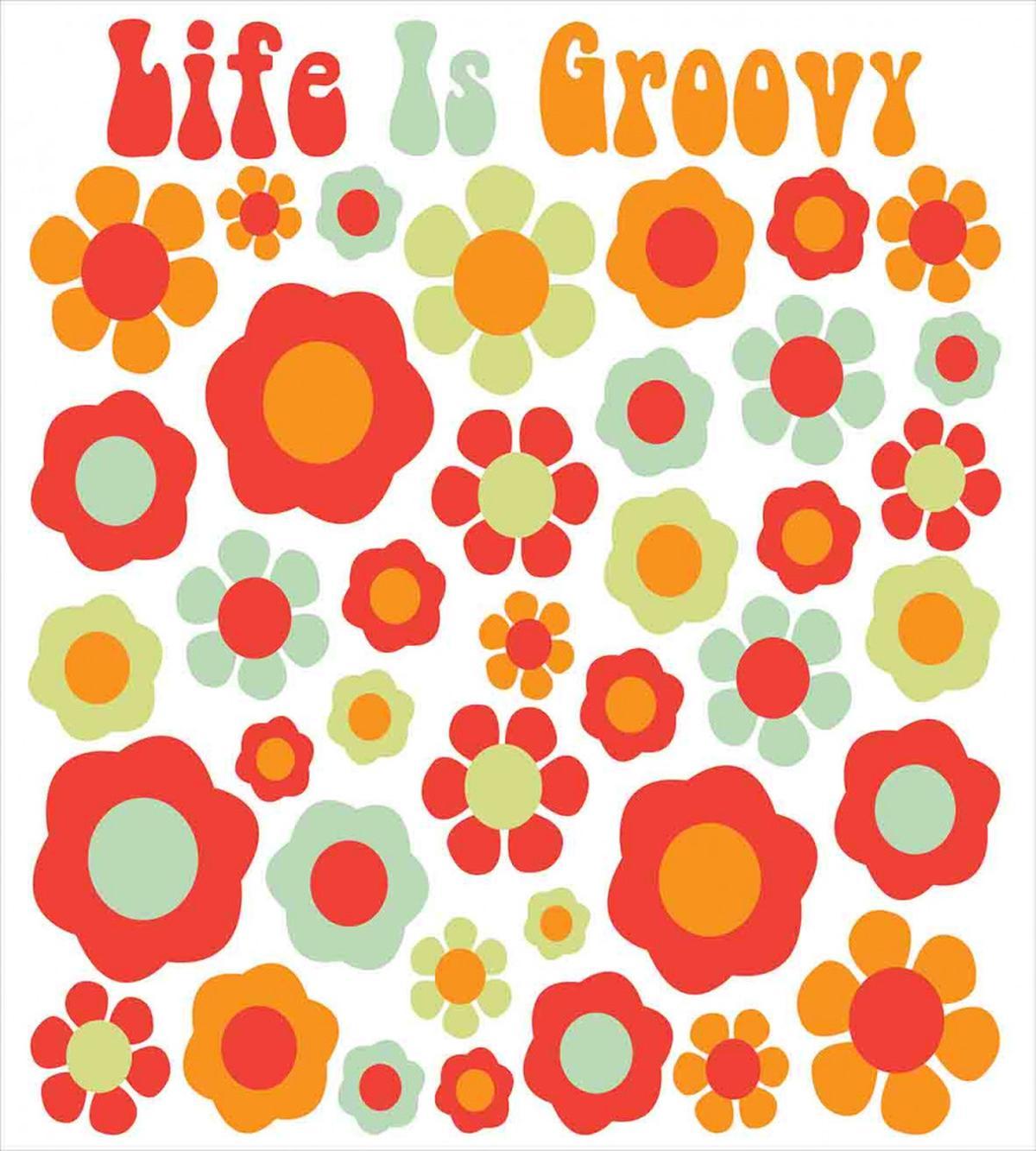 Colored Art Dated Style — Pattern