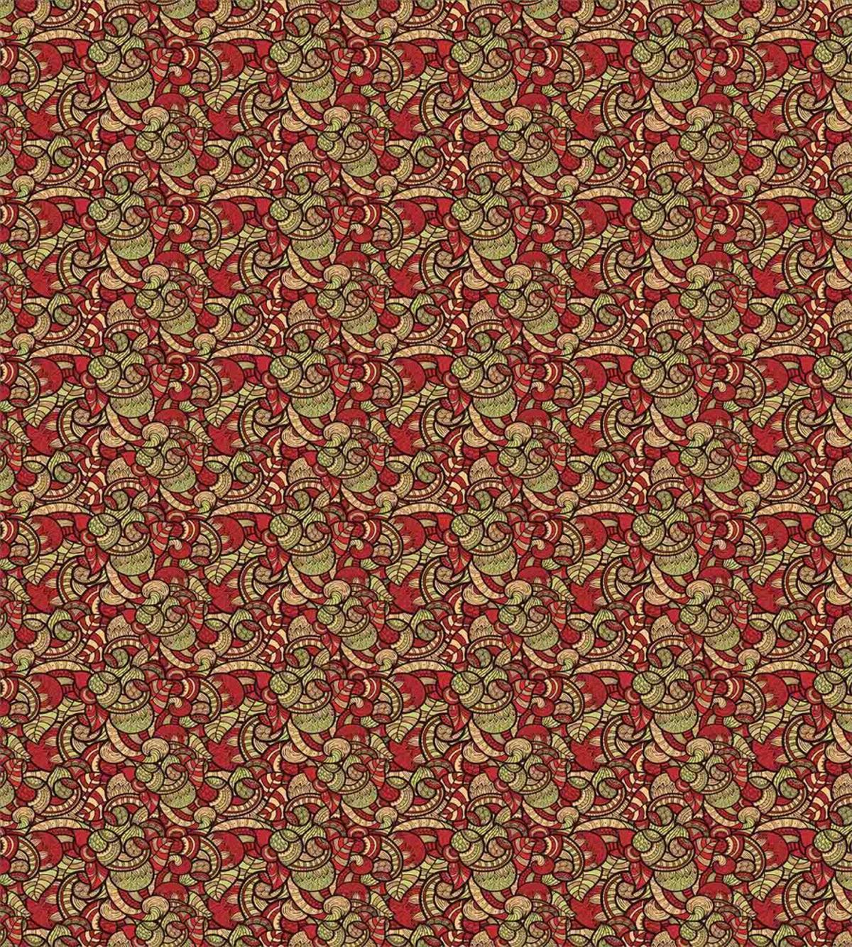 Doodle Swirls Floral — Pattern