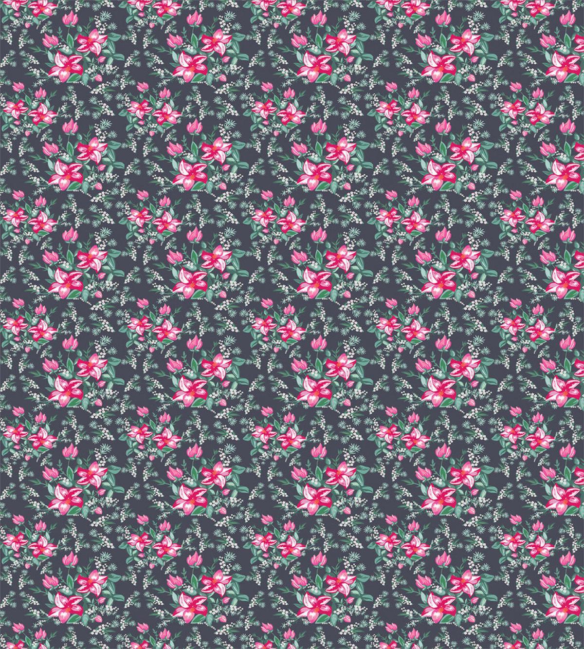 Vivid Summer Flower Bouquet — Pattern