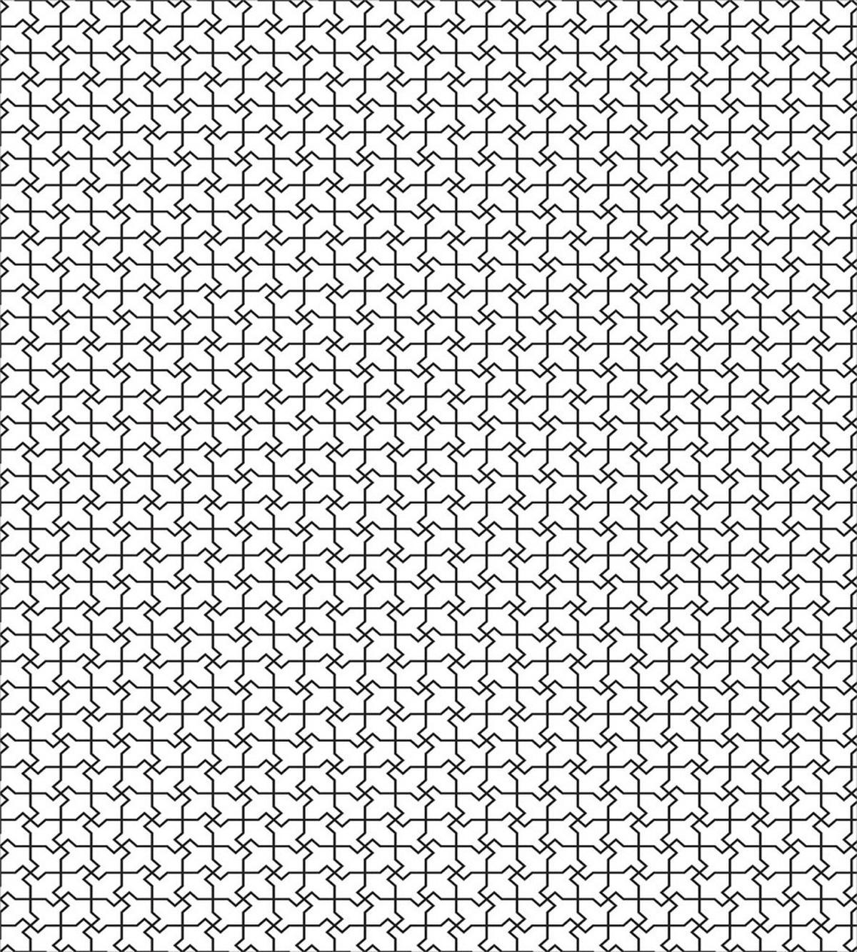 Simplistic Geometric Lines — Pattern