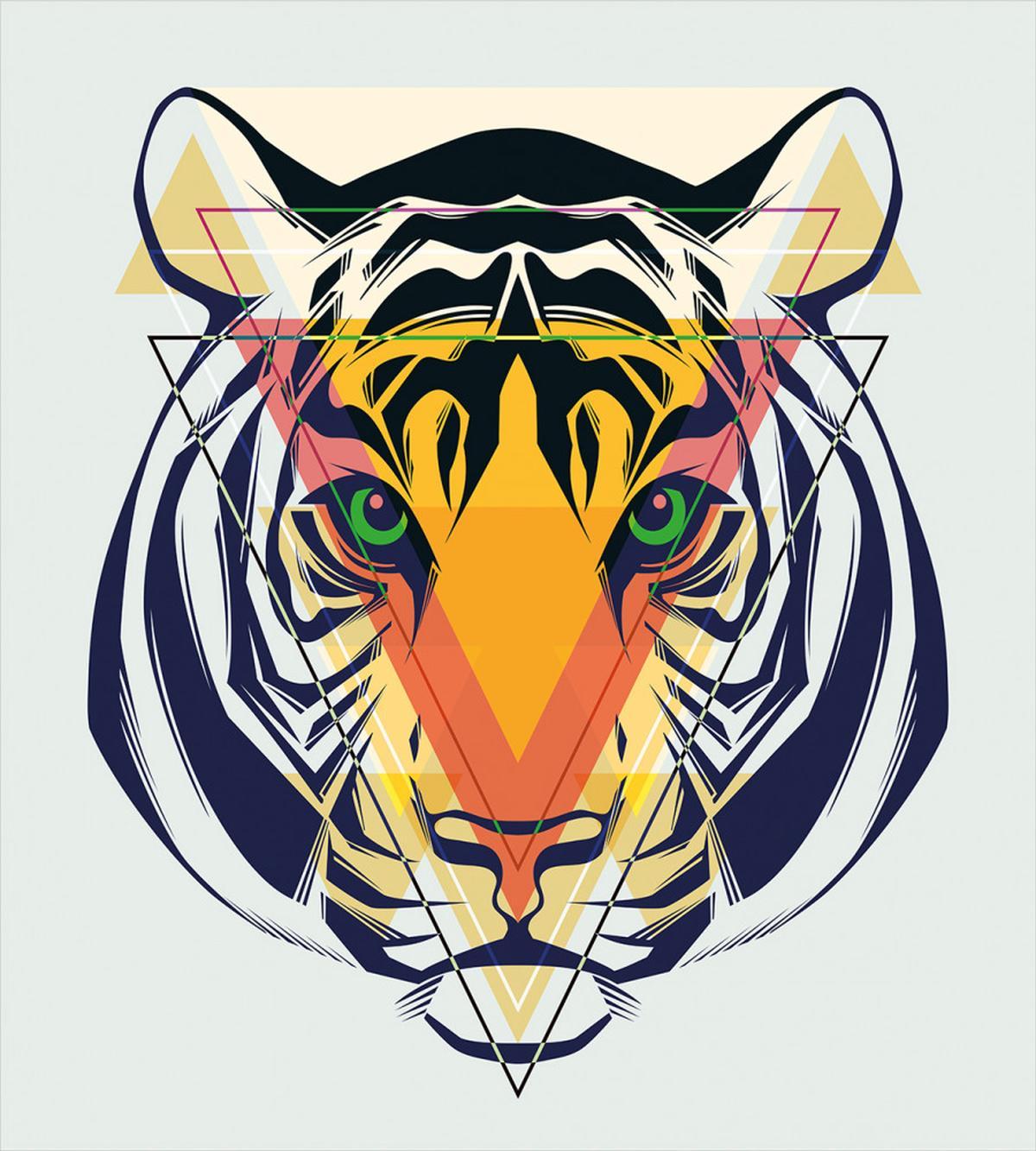 Large Cat with Green Eyes — Pattern