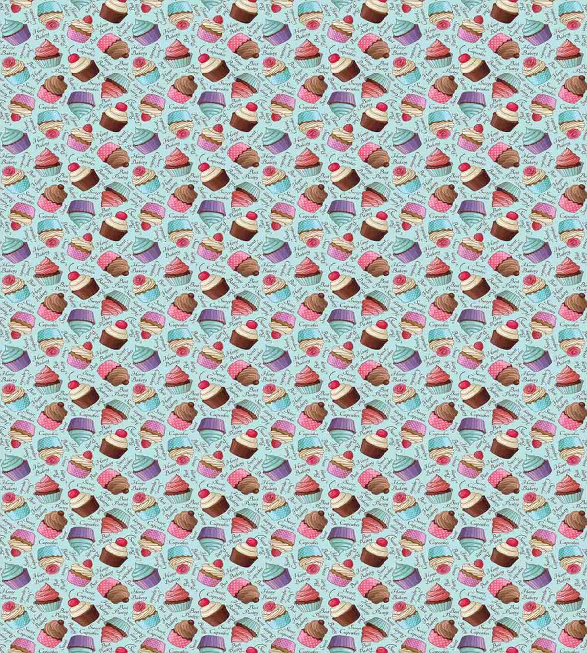 Pastry Cakes Calligraphy — Pattern