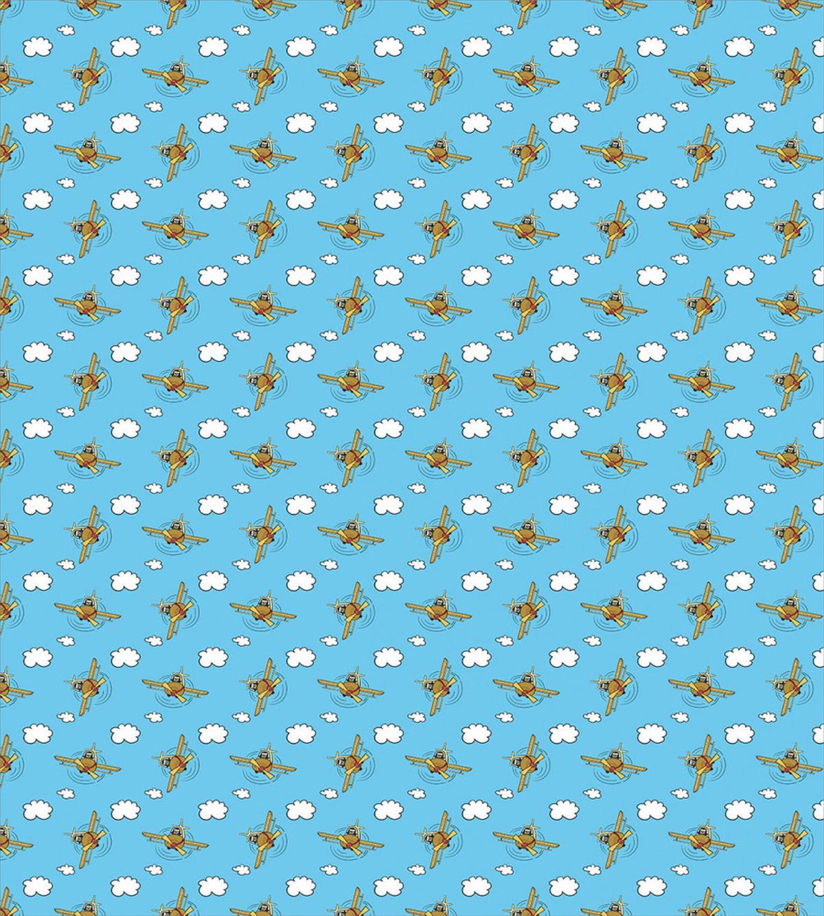 Clouds and Plane Pilot — Pattern