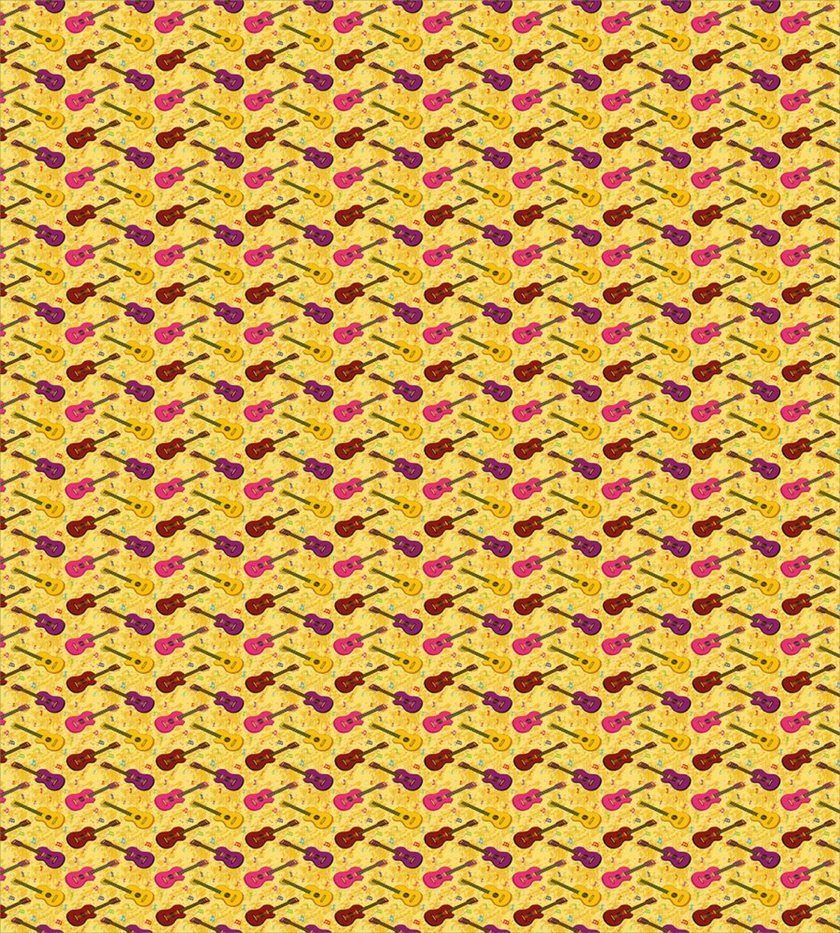 Musical Instrument and Notes — Pattern