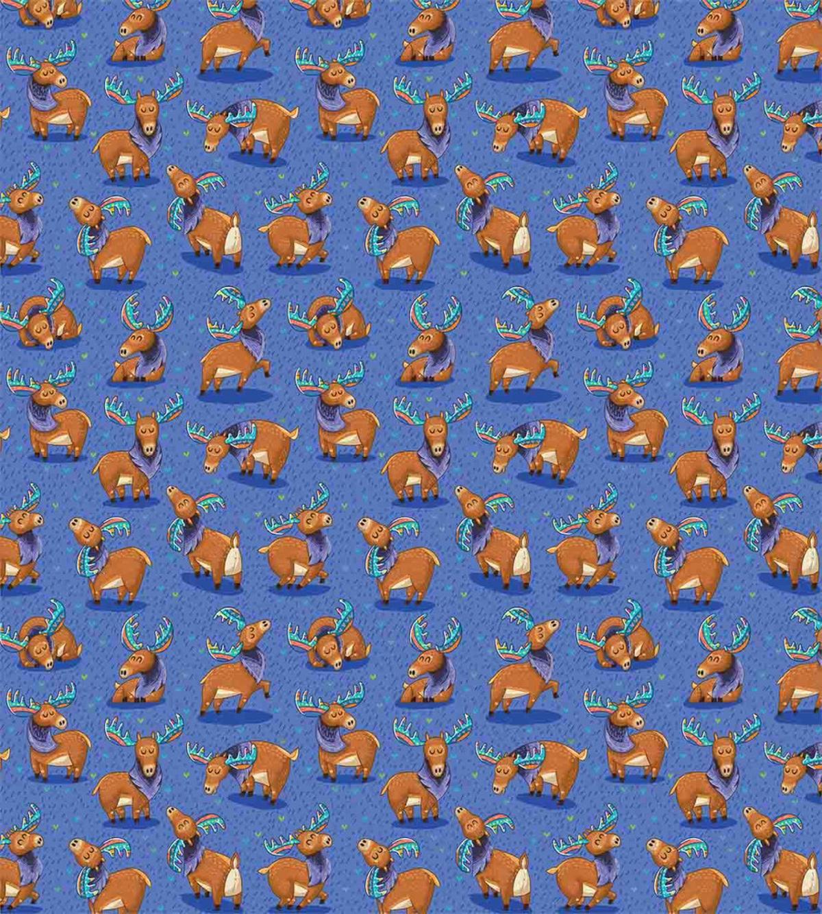 Funny Cartoon Mascots — Pattern