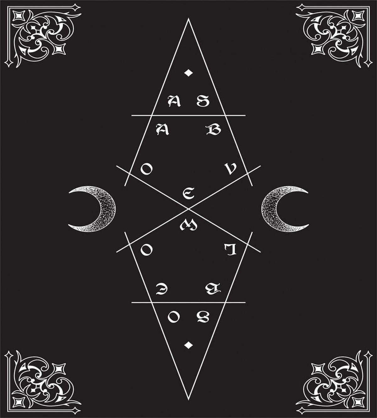 Mystical Style Moon — Pattern