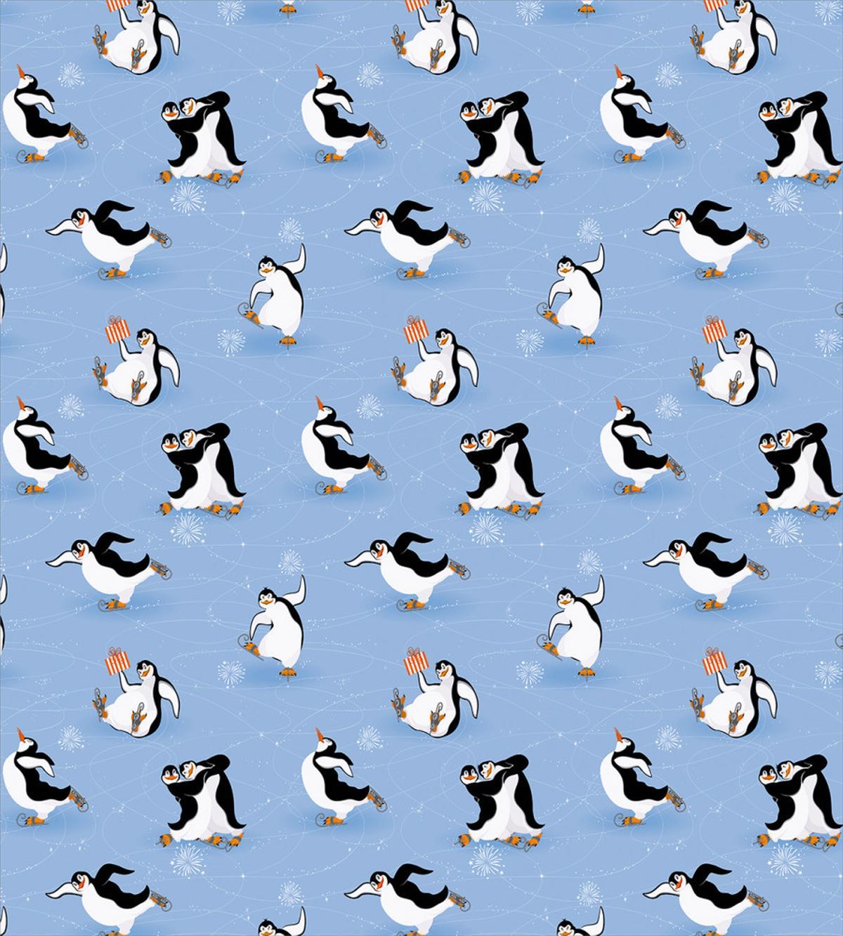 Skating Penguins — Pattern