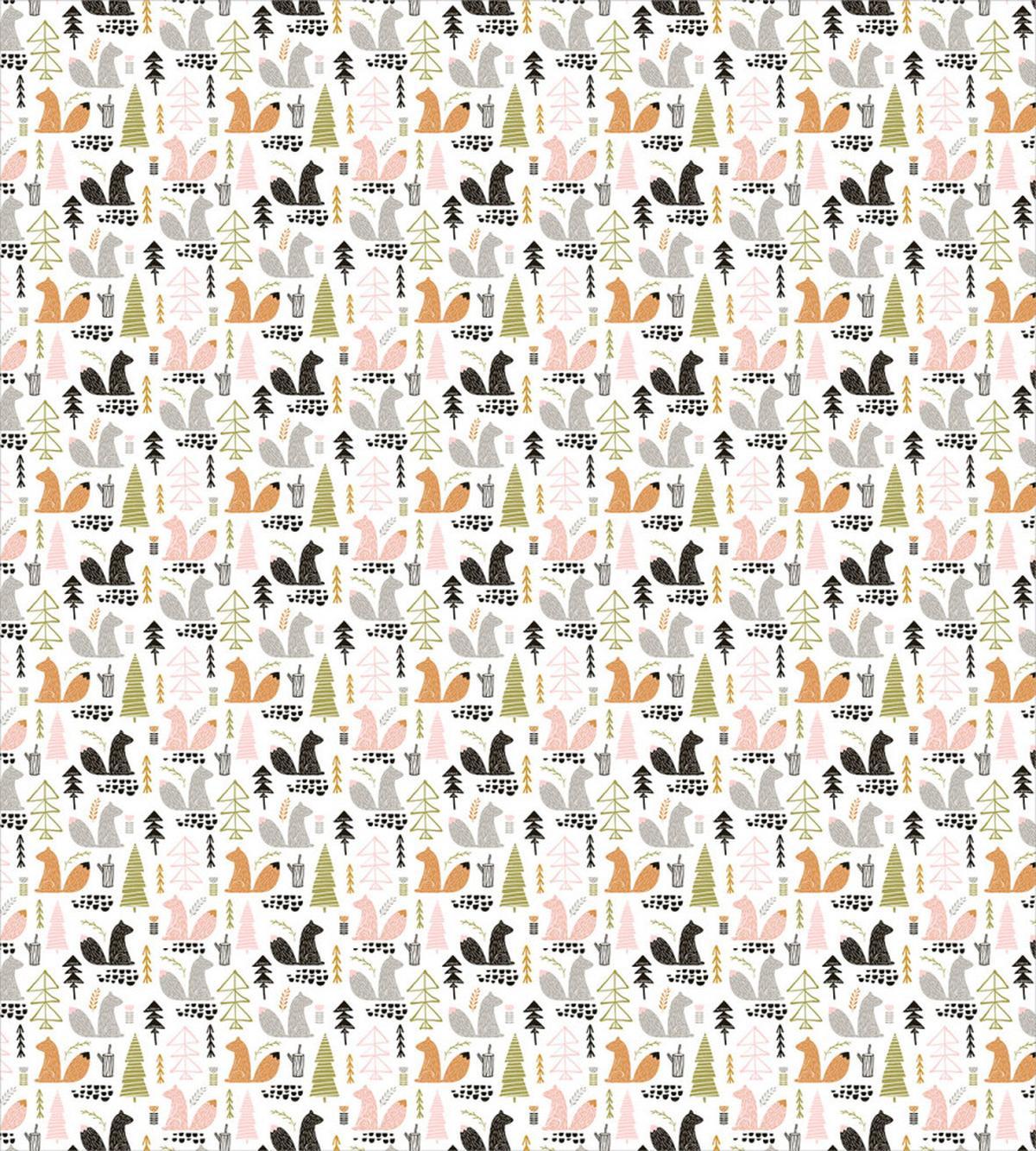 Squirrel Trees Woodland — Pattern