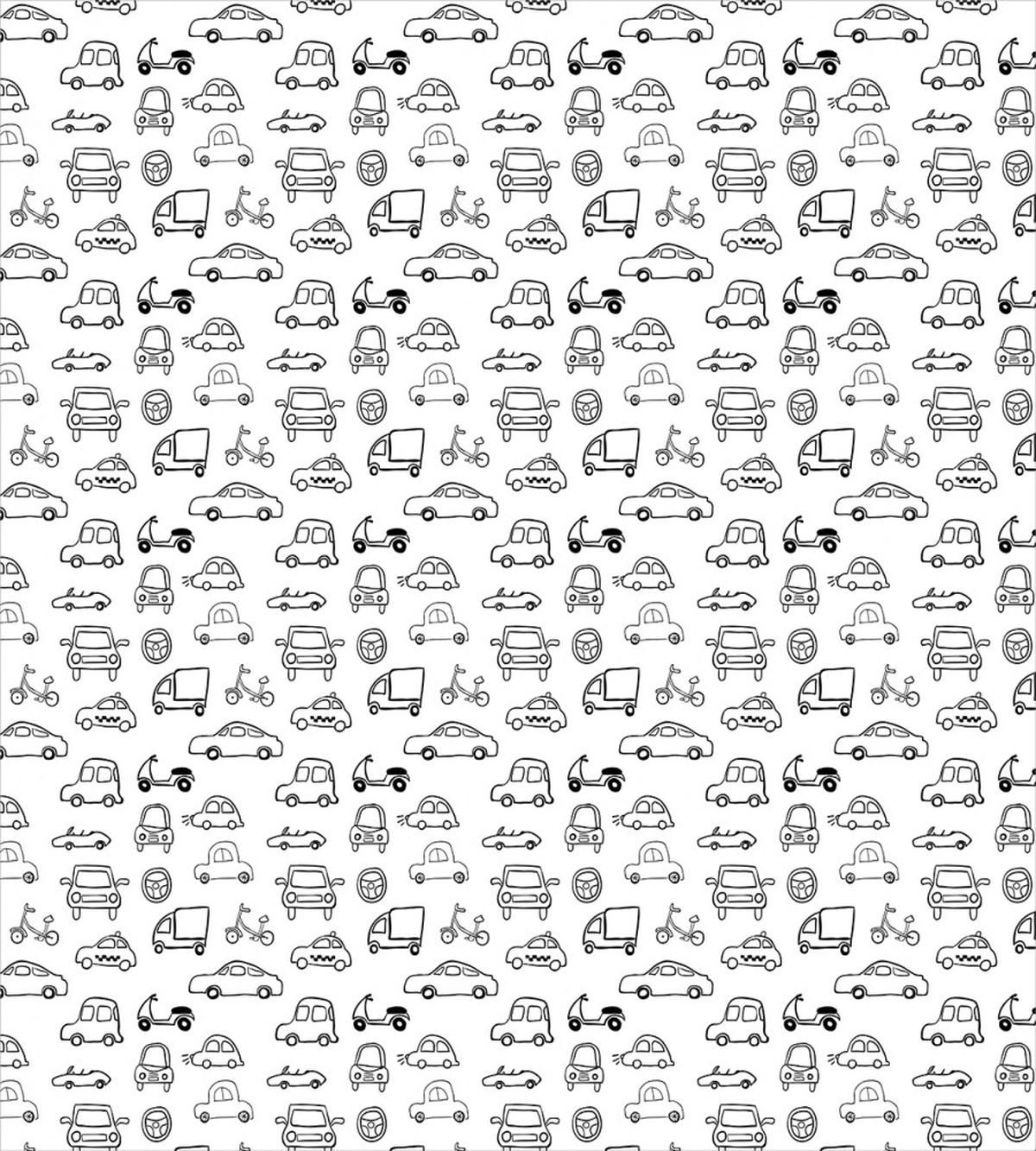Transportation Sketch Art — Pattern