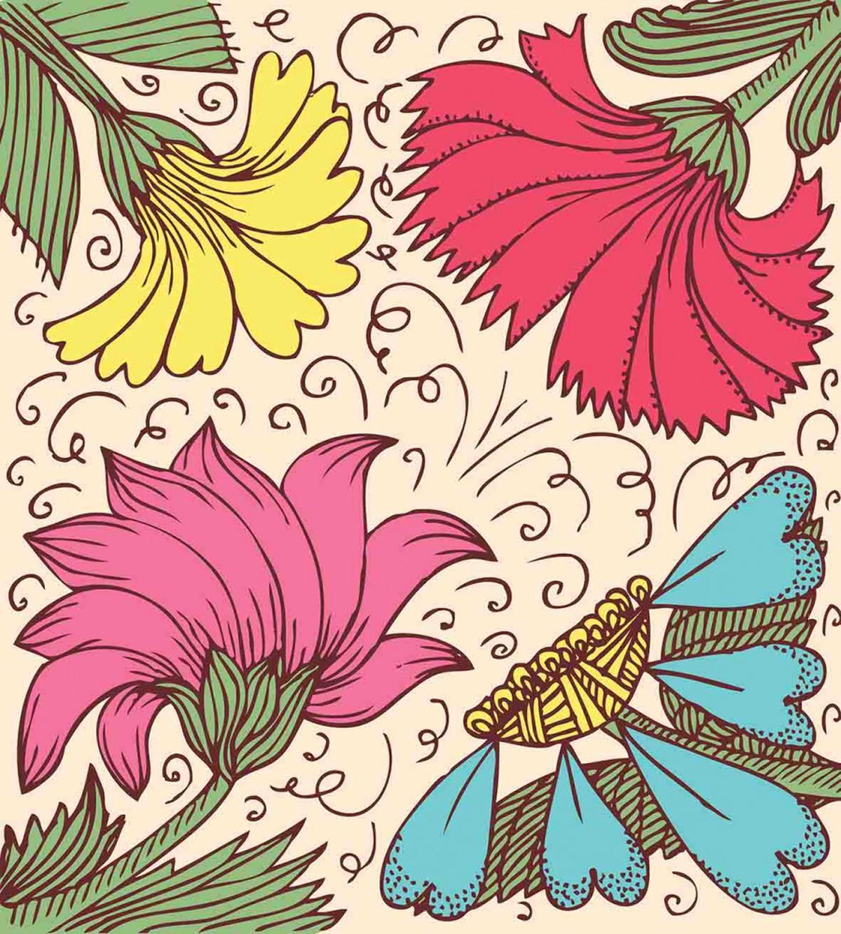 Old Fashioned Artwork — Pattern