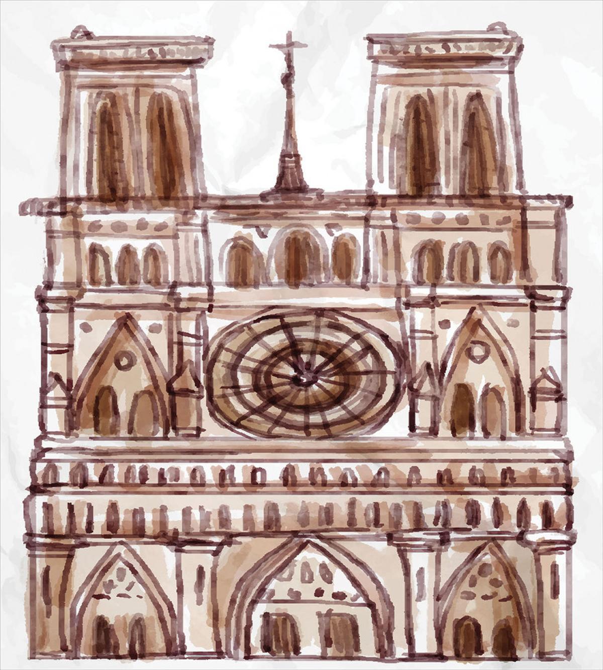 Landmark Sketch — Pattern